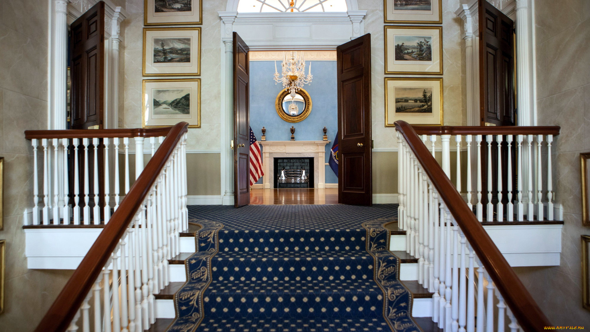интерьер, холлы, , лестницы, , корридоры, лестница