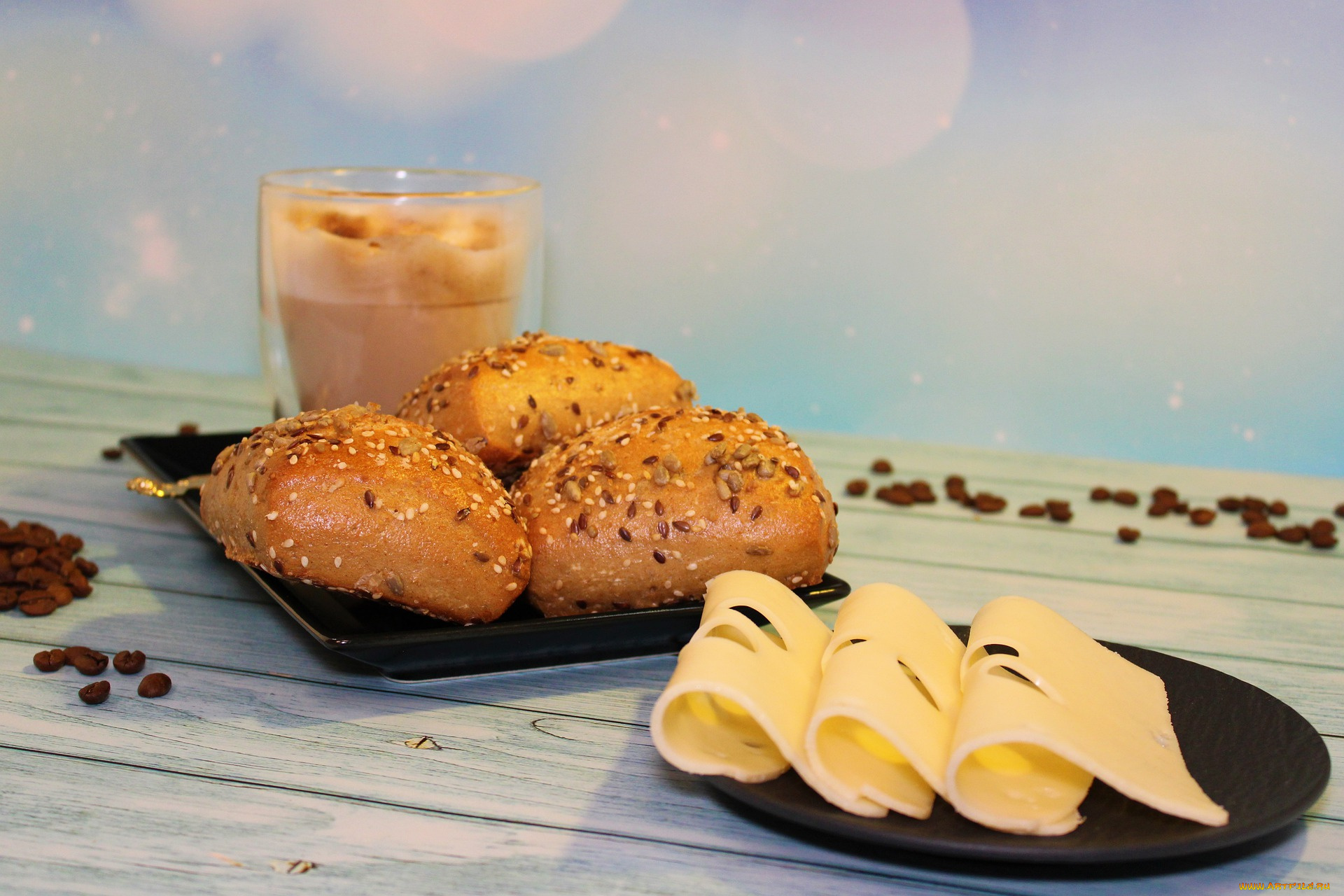 еда, разное, кофе, рулон, завтрак, кафе, кофеин