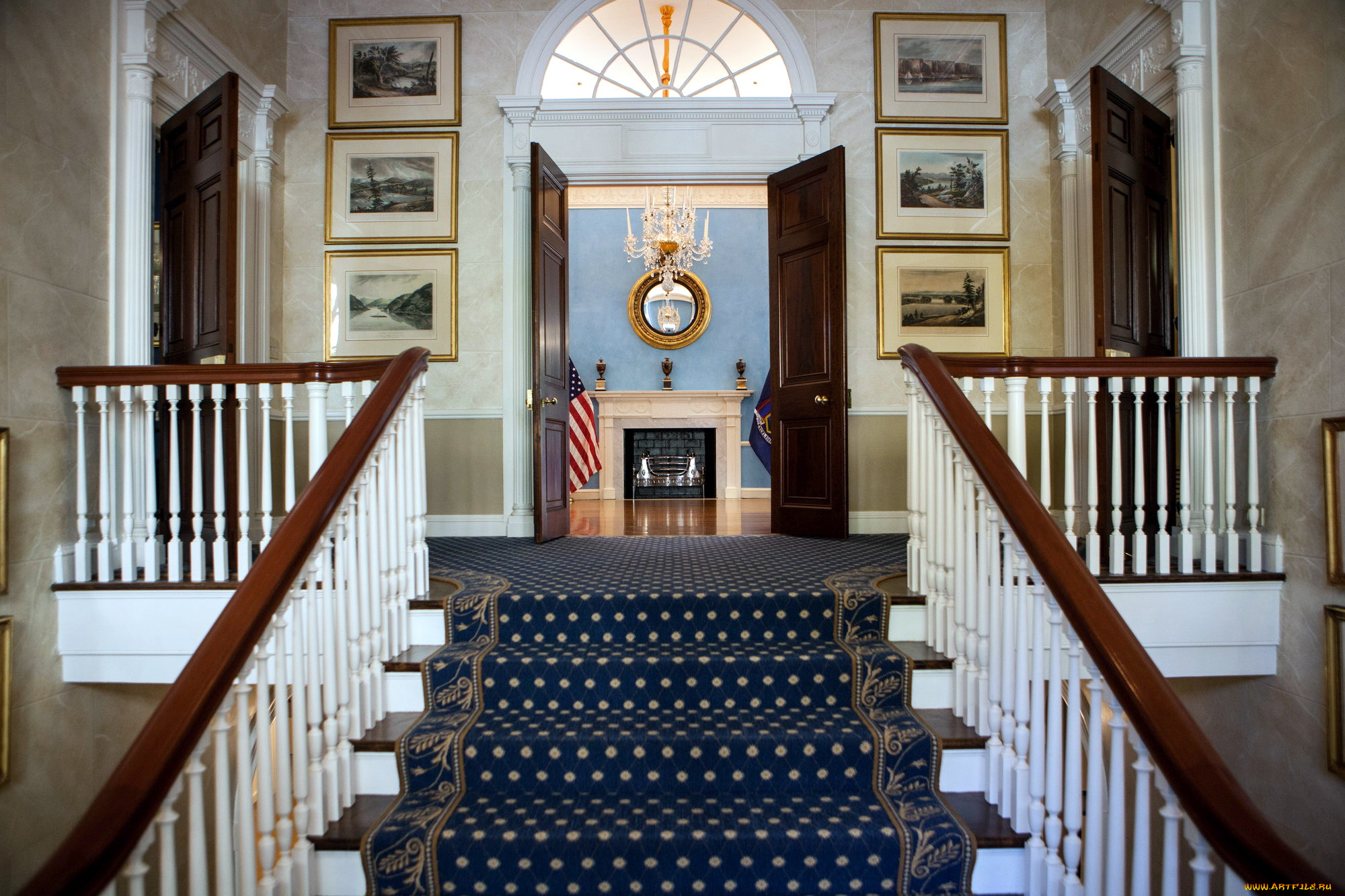 интерьер, холлы, , лестницы, , корридоры, лестница