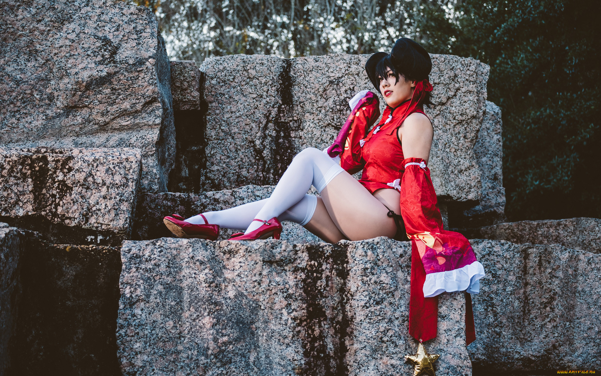 девушки, -, креатив, , косплей, косплей, cosplay