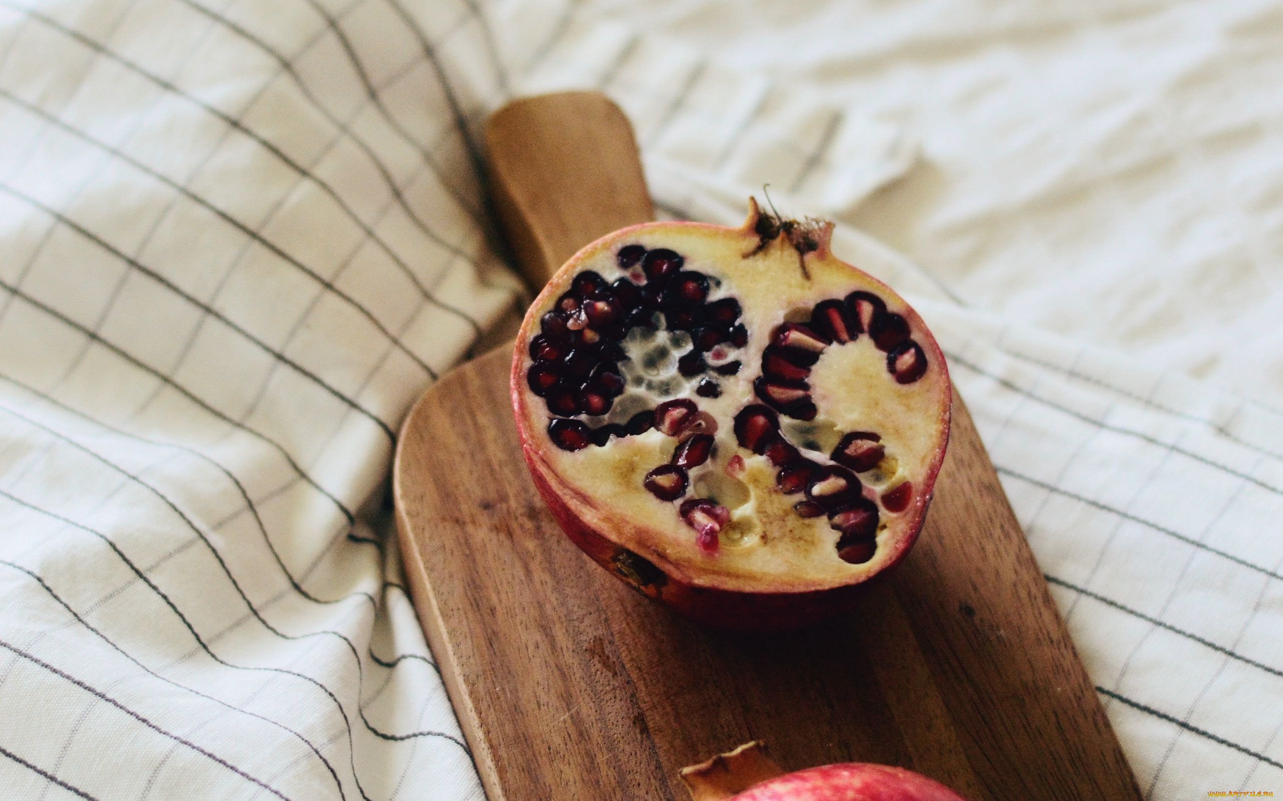 еда, гранат, зерна