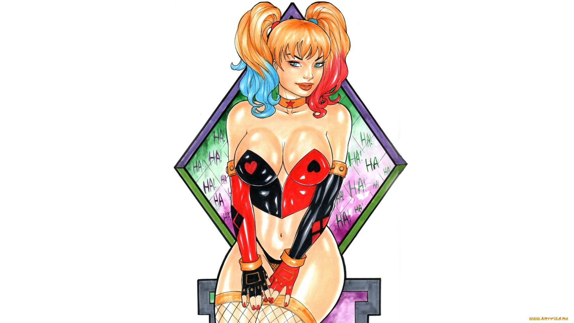 рисованное, elberty, oliveira, девушка, фон, взгляд, униформа