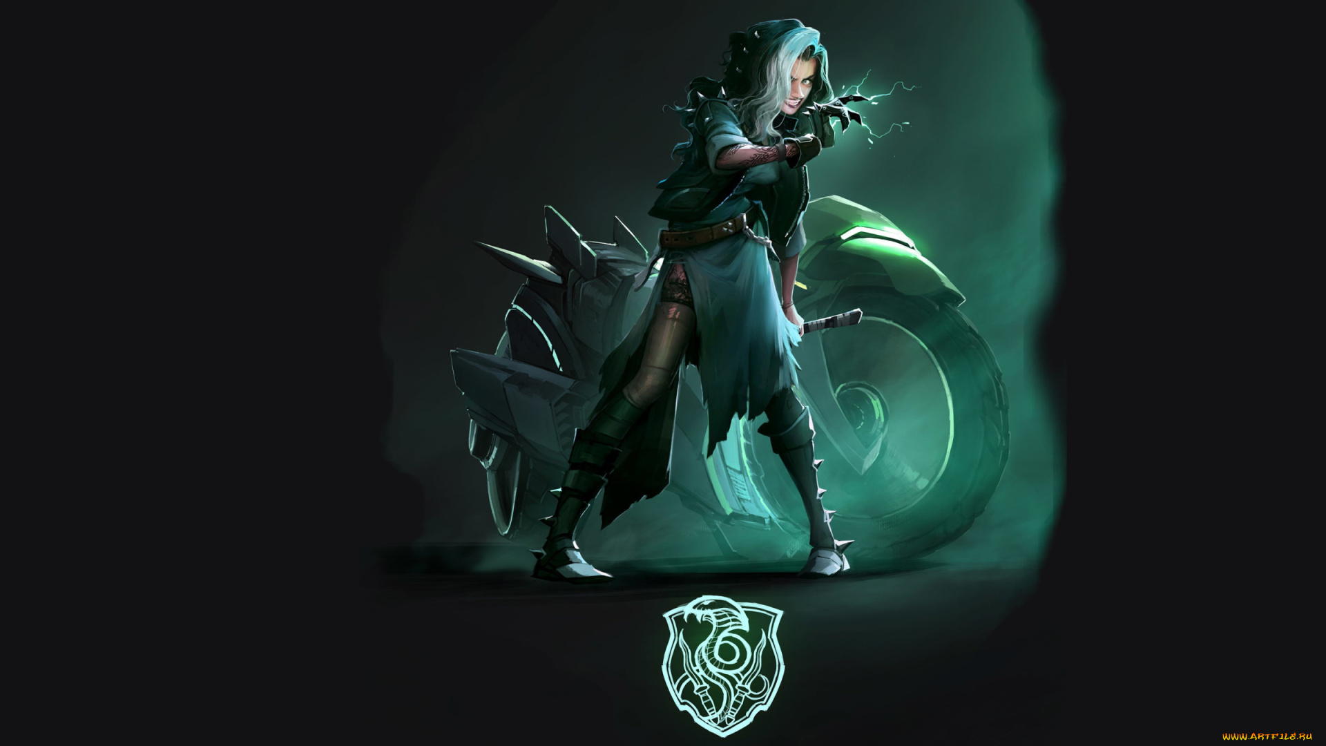 рисованное, кино, , мультфильмы, беллатрикс, лестрейндж, магия, мотоцикал