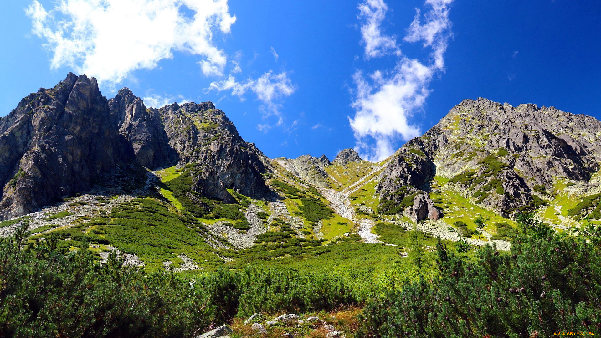 татры, словакия, природа, горы