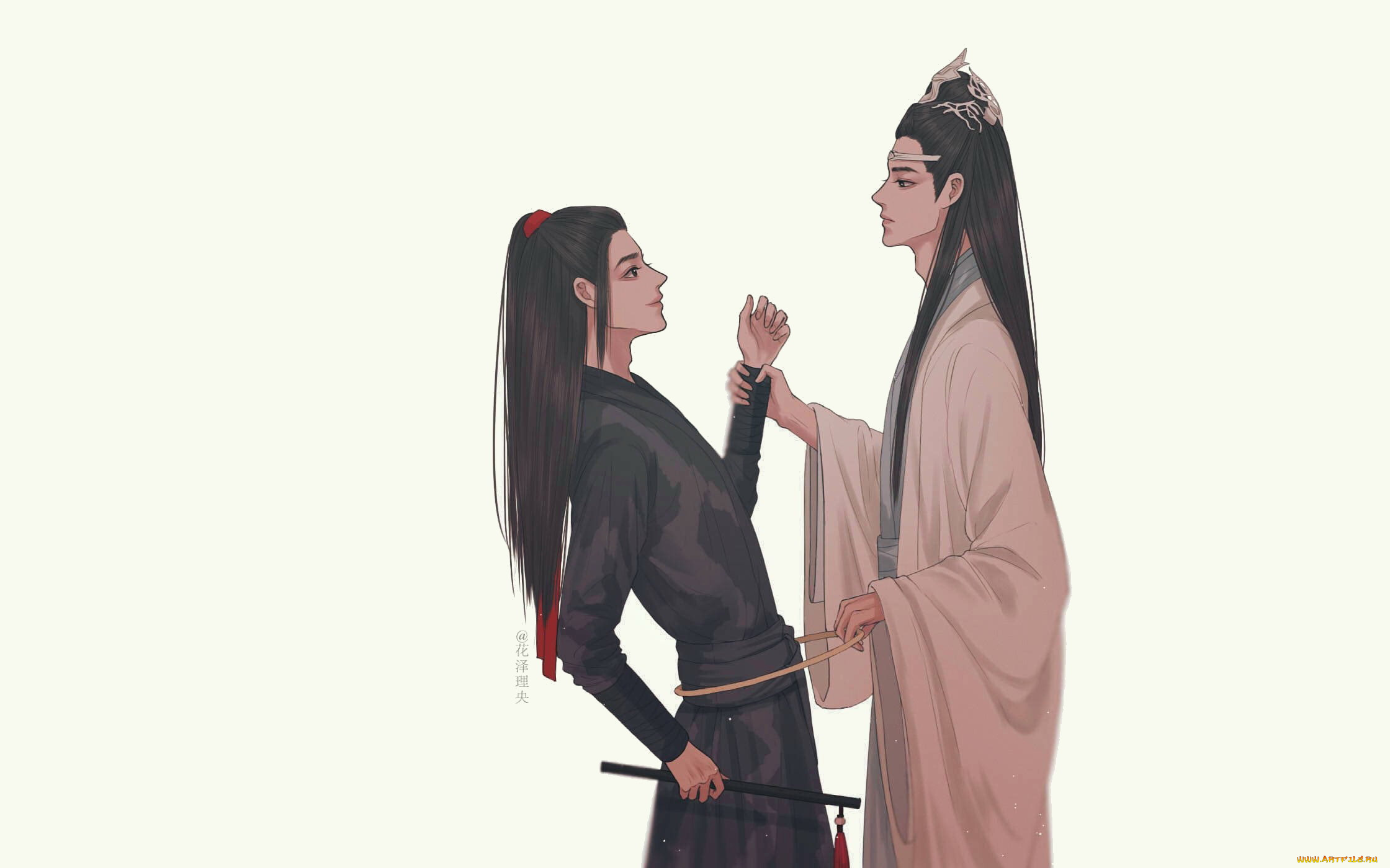 рисованное, кино, , мультфильмы, вэй, усянь, лань, ванцзы, кольцо, флейта