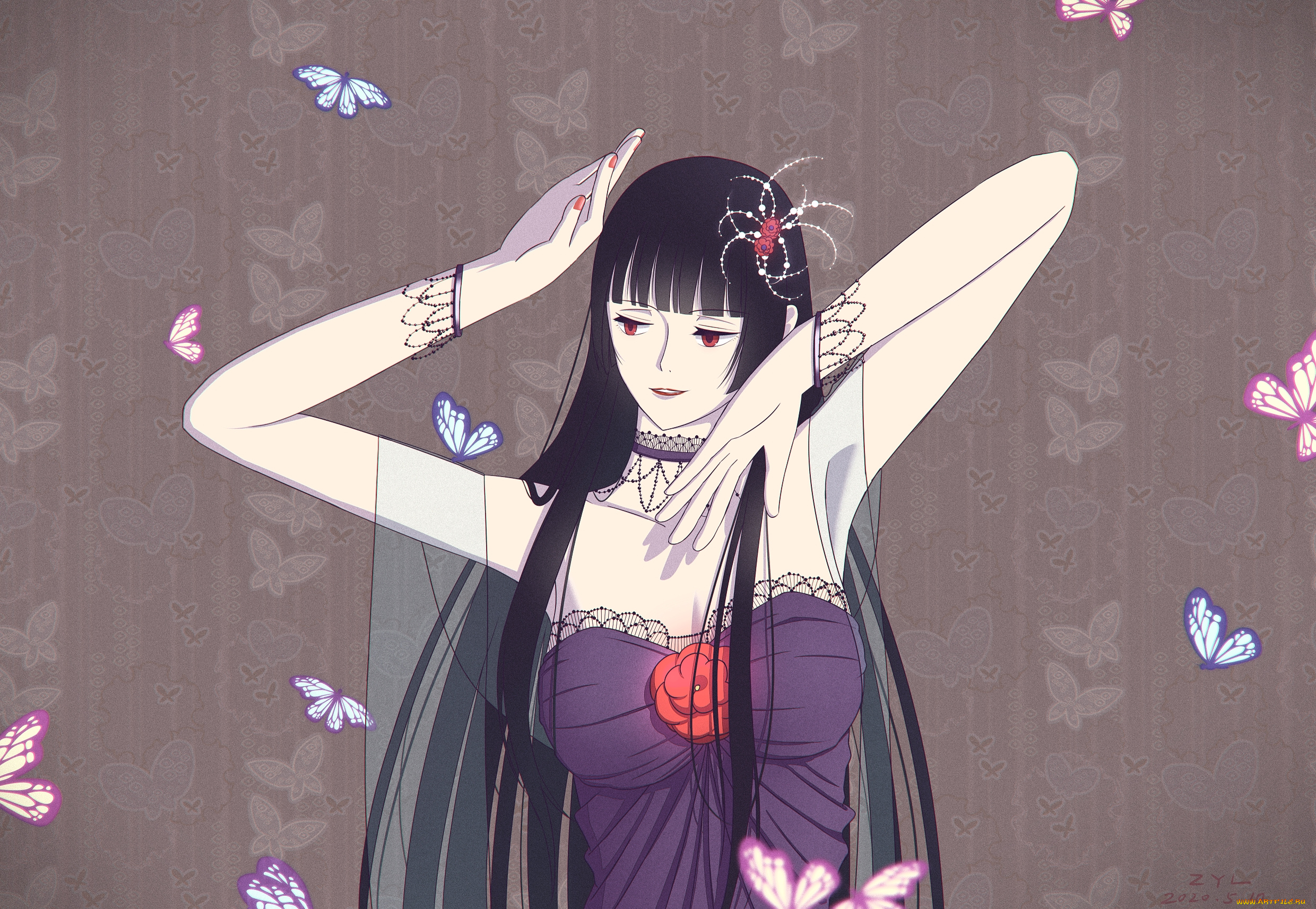 аниме, xxxholic, триплексоголик