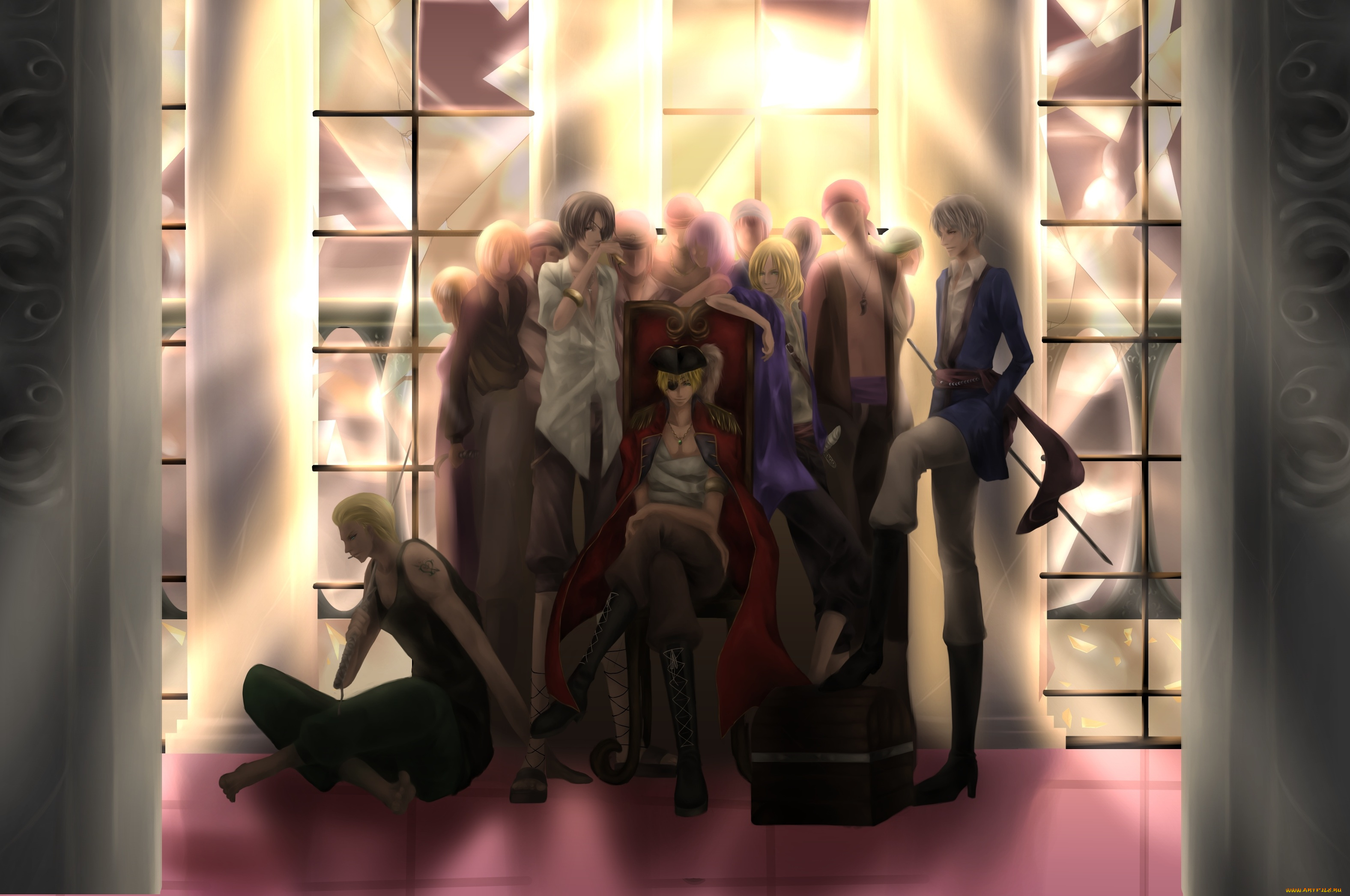 аниме, hetalia, , axis, powers, хеталия, и, страны, оси