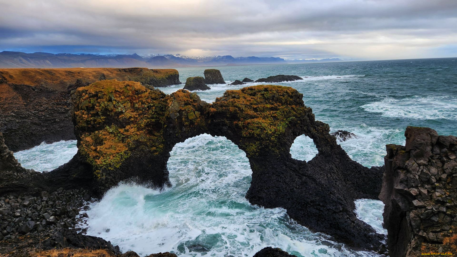 coast, of, iceland, природа, побережье, coast, of, iceland