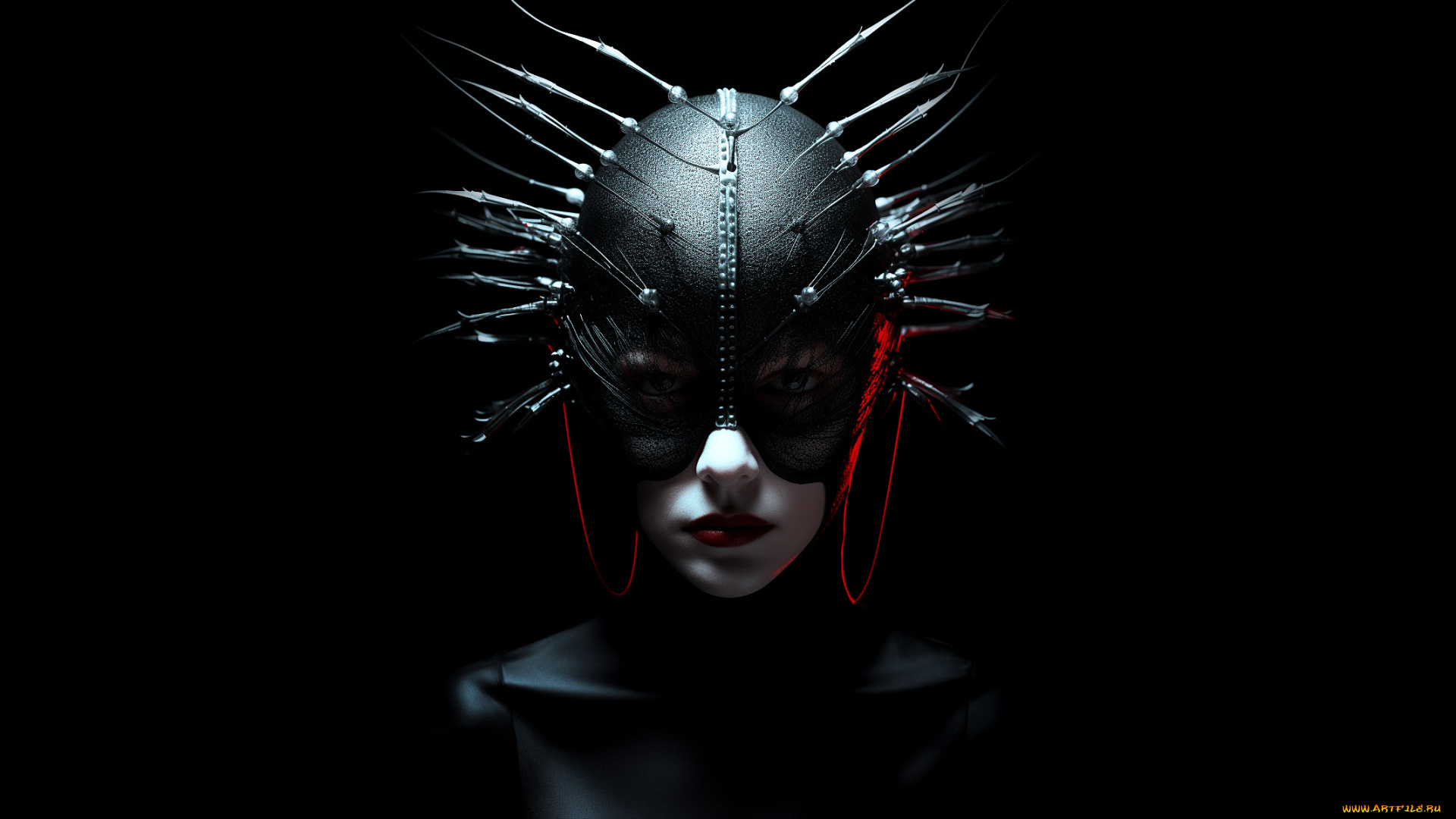 фэнтези, девушки, фантазия, маска