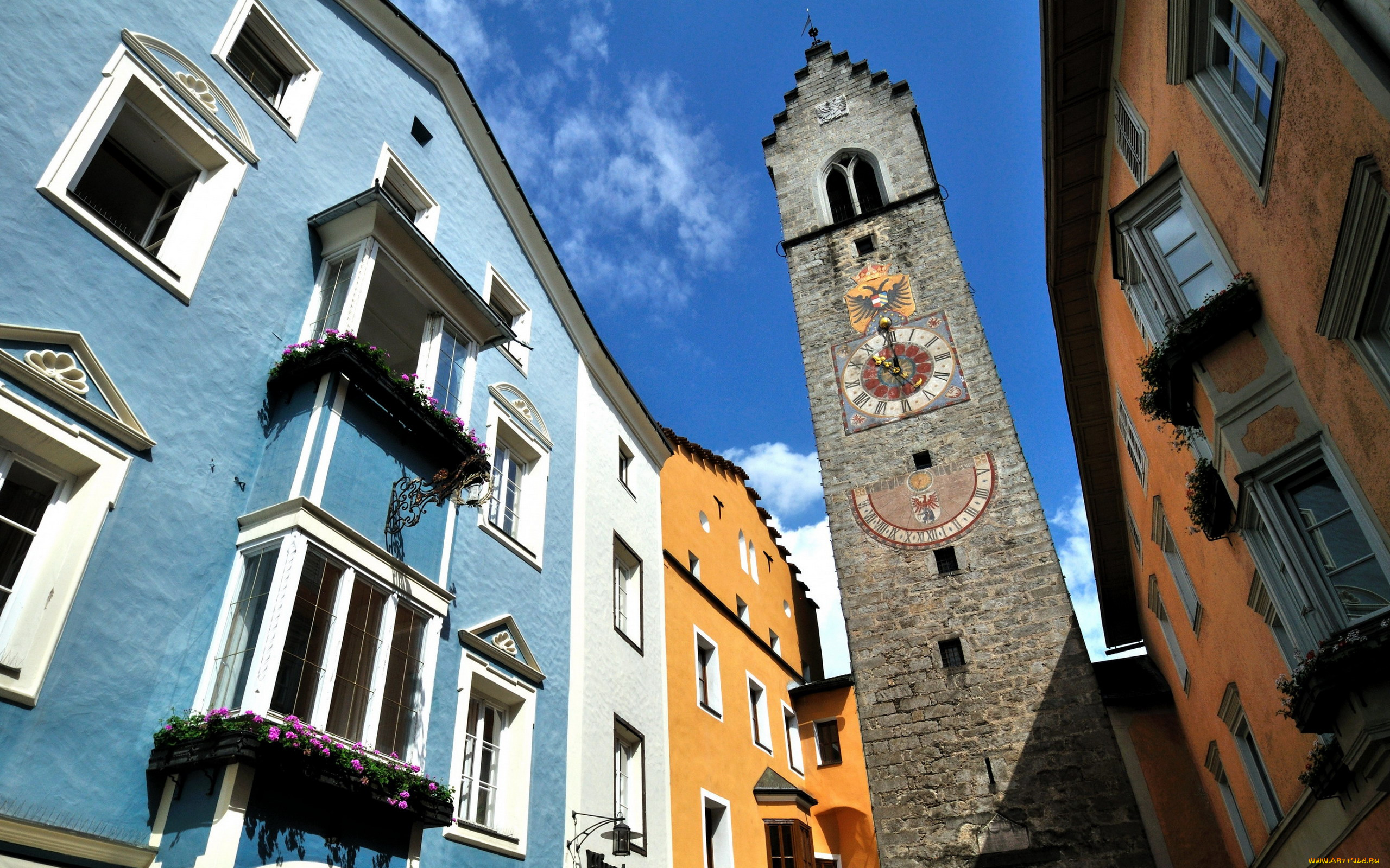 sterzing, south, tyrol, italy, города, -, здания, , дома, south, tyrol