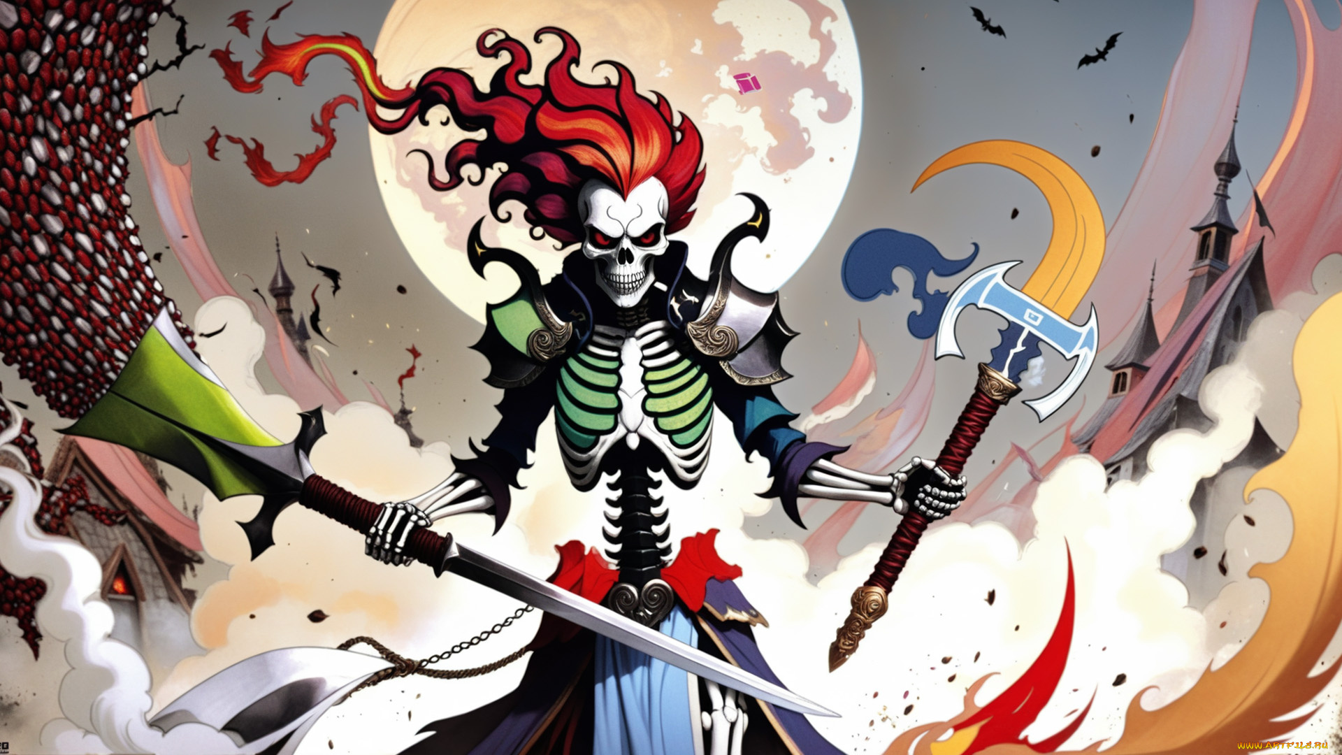 фэнтези, нежить, нейросети, графика, нейроарт, ai, art, нейронные, сети, рисунки, нейро, искусство, нейрографика, graphics, neuroart, neural, networks, drawings, neuro, neurography