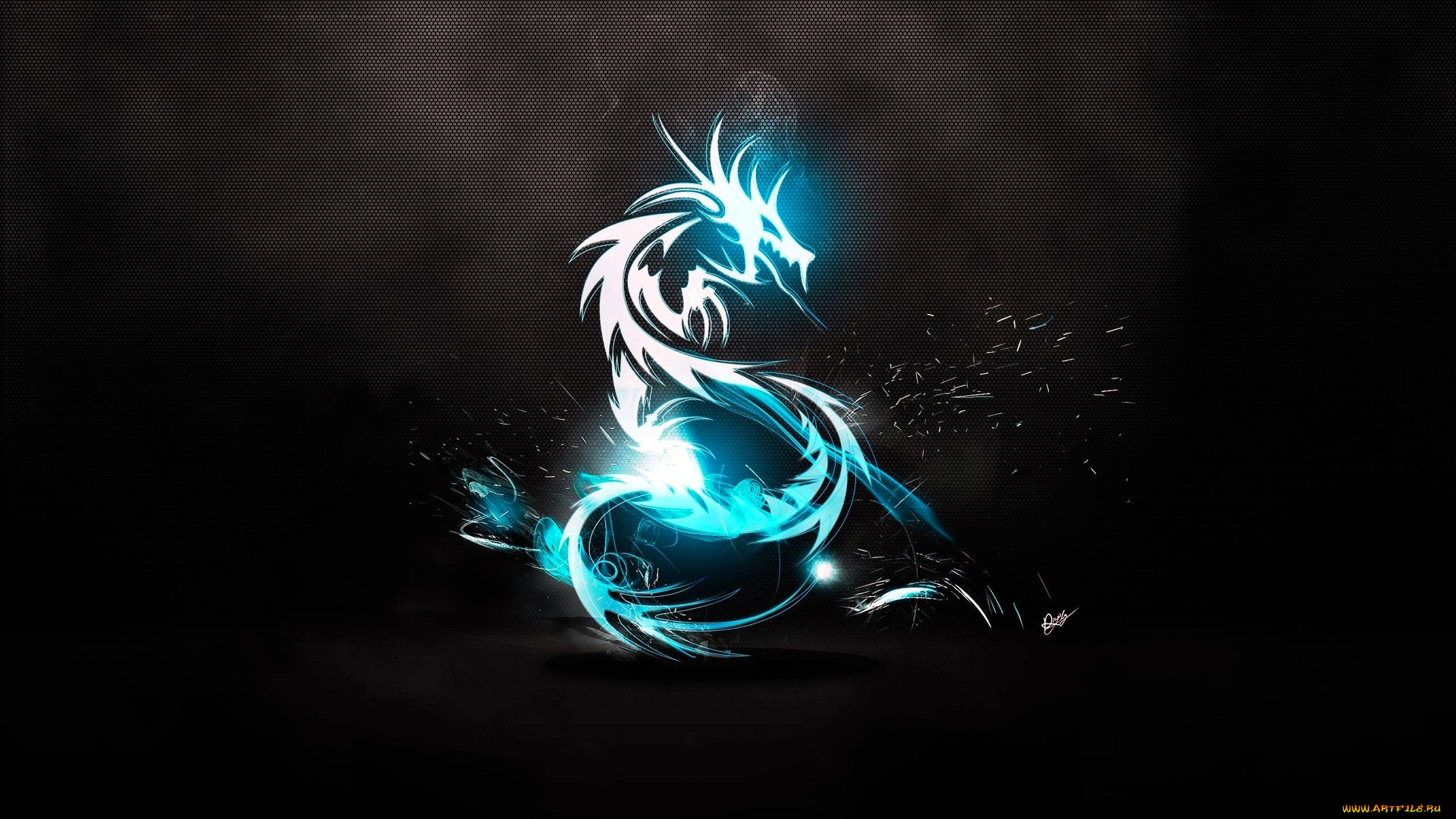 векторная, графика, -графика, , graphics, дракон, искры