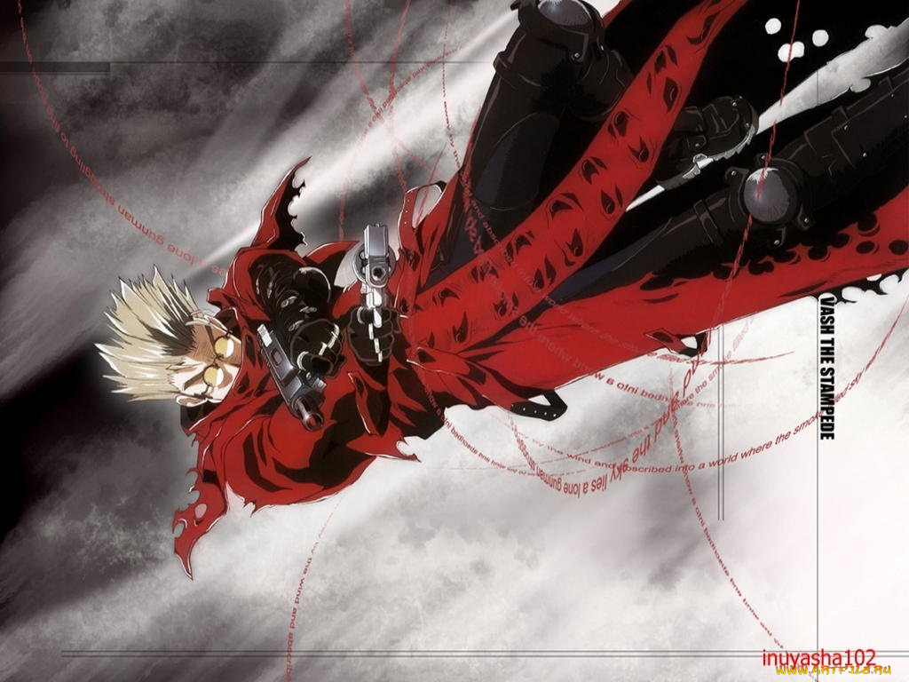 аниме, trigun