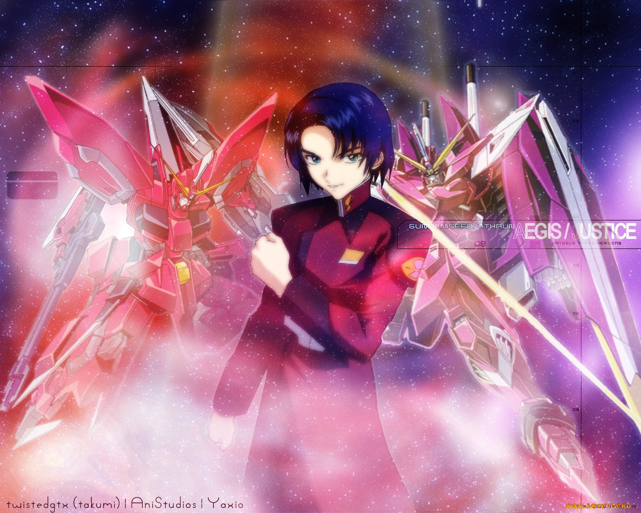 аниме, gundam, seed