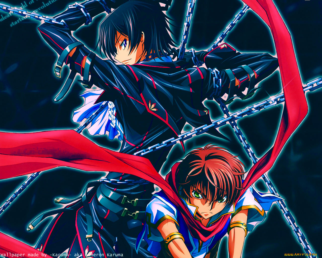 аниме, code, geass