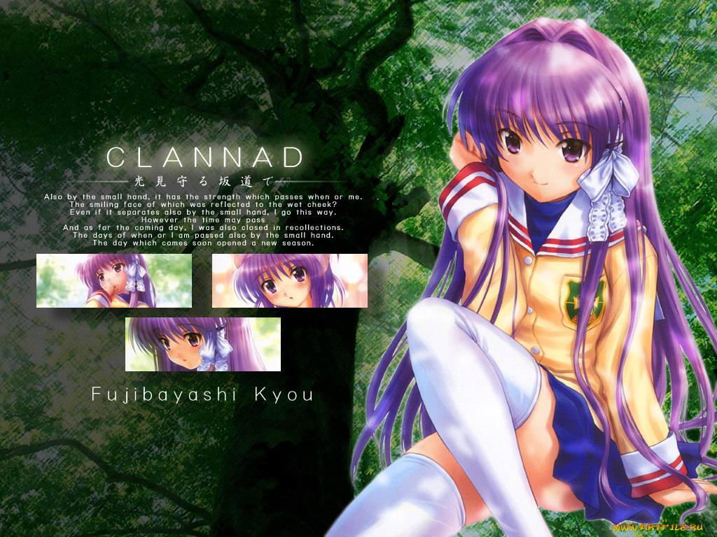 аниме, clannad