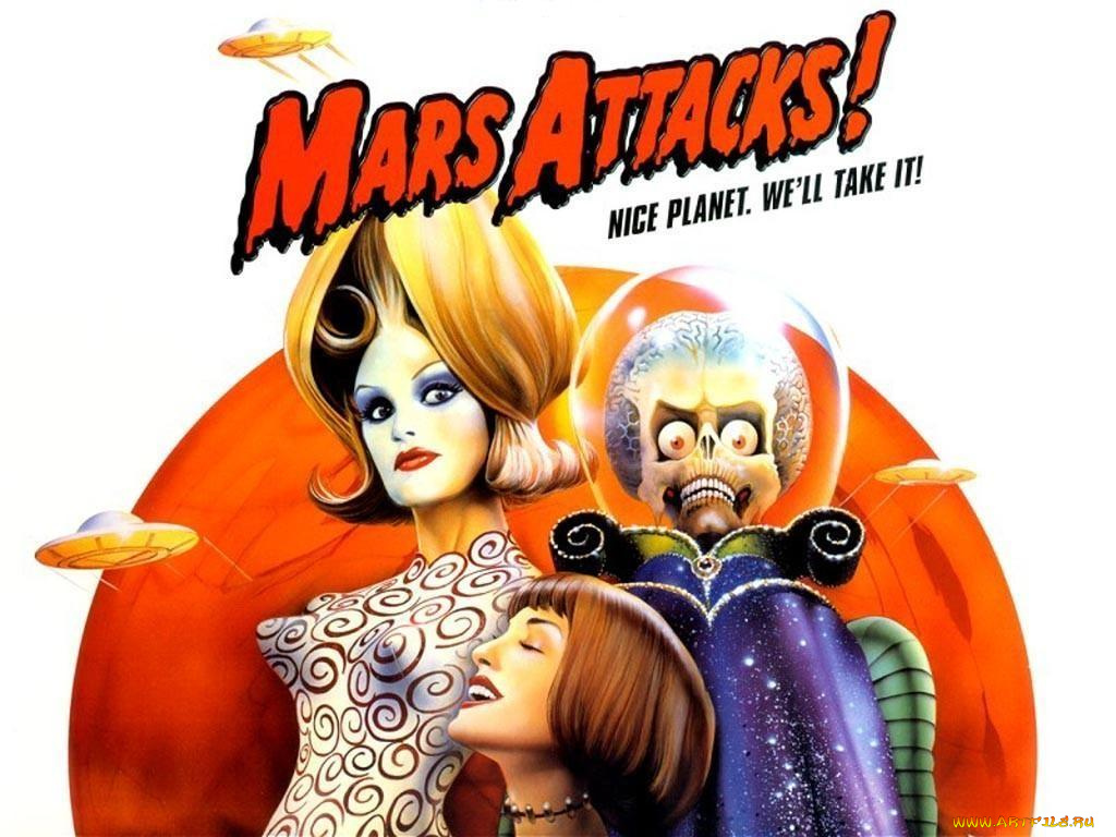 mars, attacks, кино, фильмы