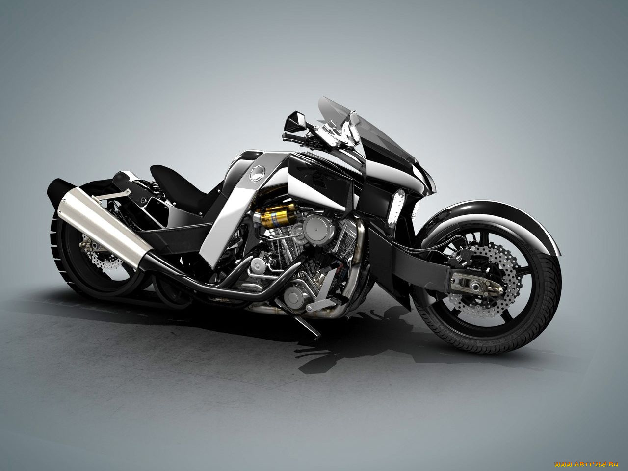 мотоциклы, 3d