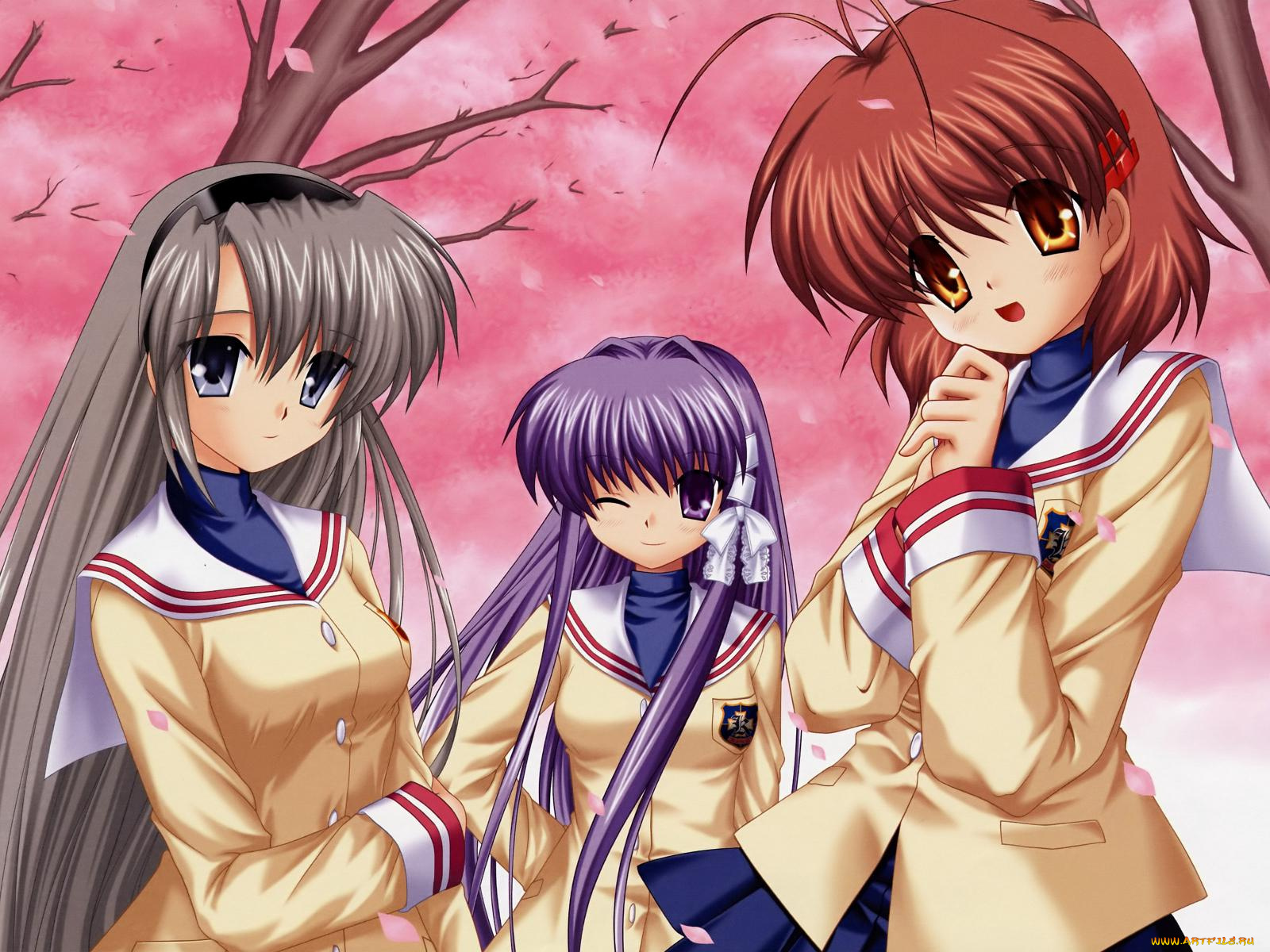 аниме, clannad