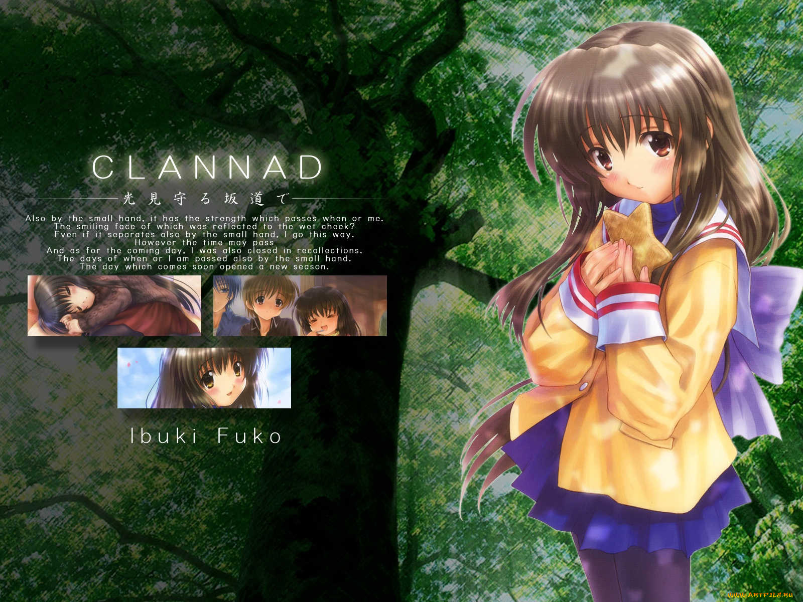 аниме, clannad