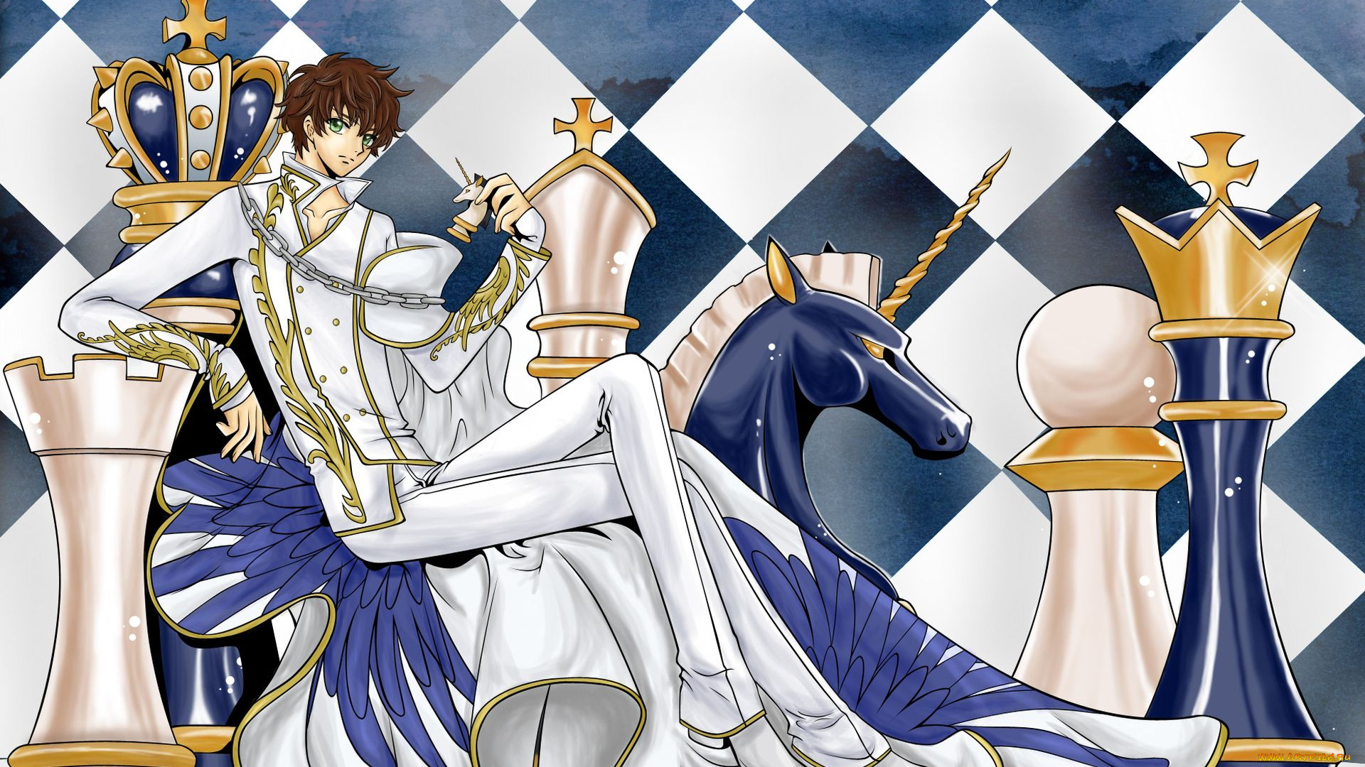 аниме, code, geass