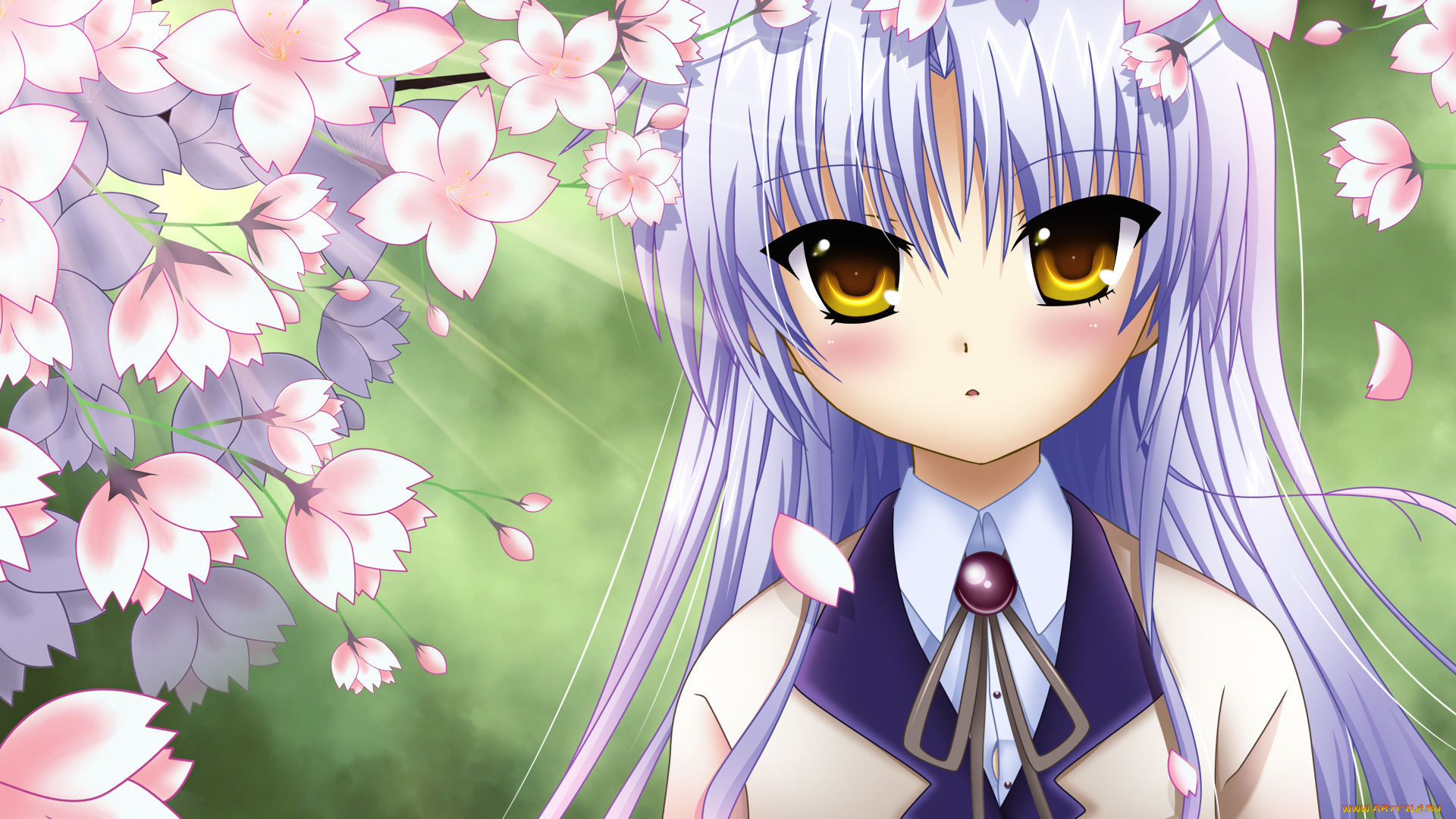 аниме, angel, beats