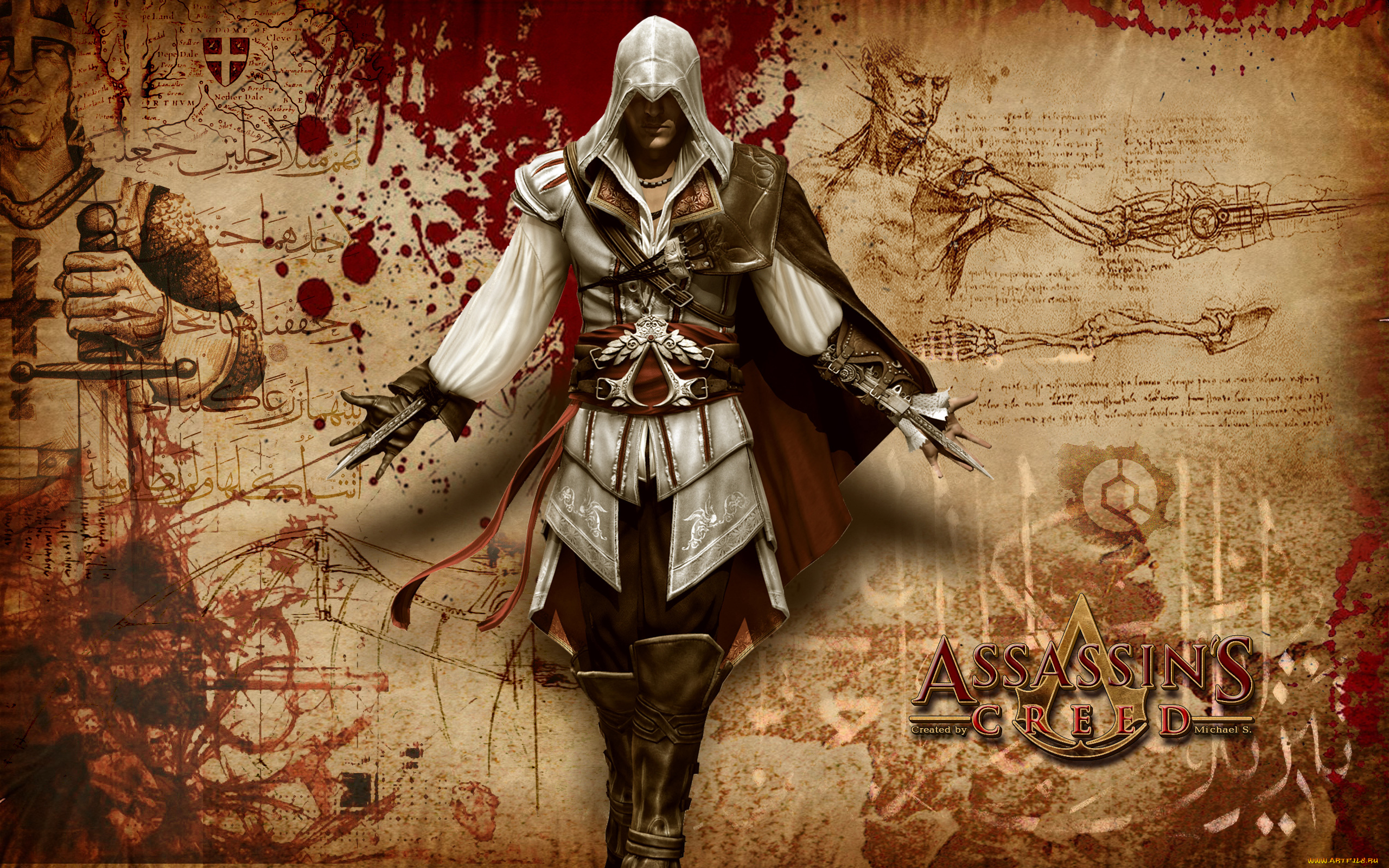 assassins, creed, видео, игры, assassin`s, ii