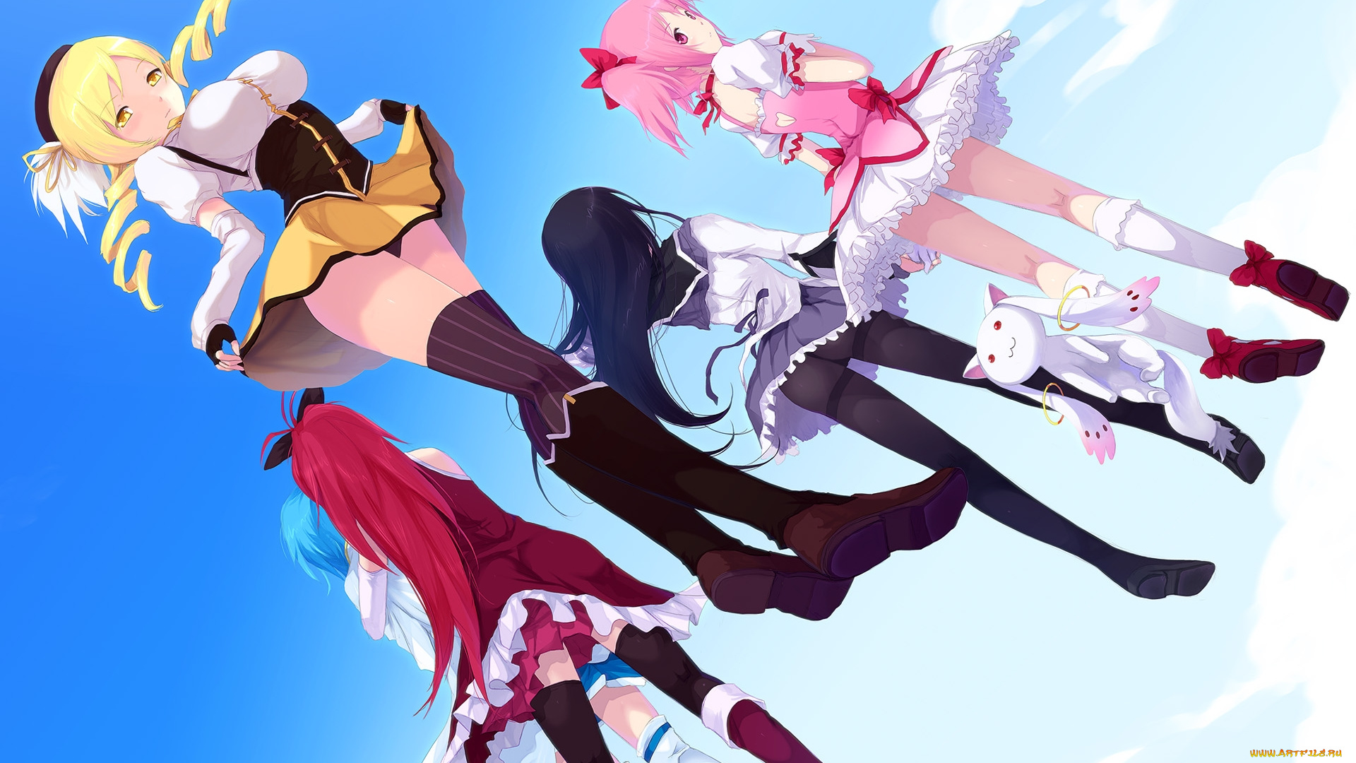 аниме, mahou, shoujo, madoka, magika