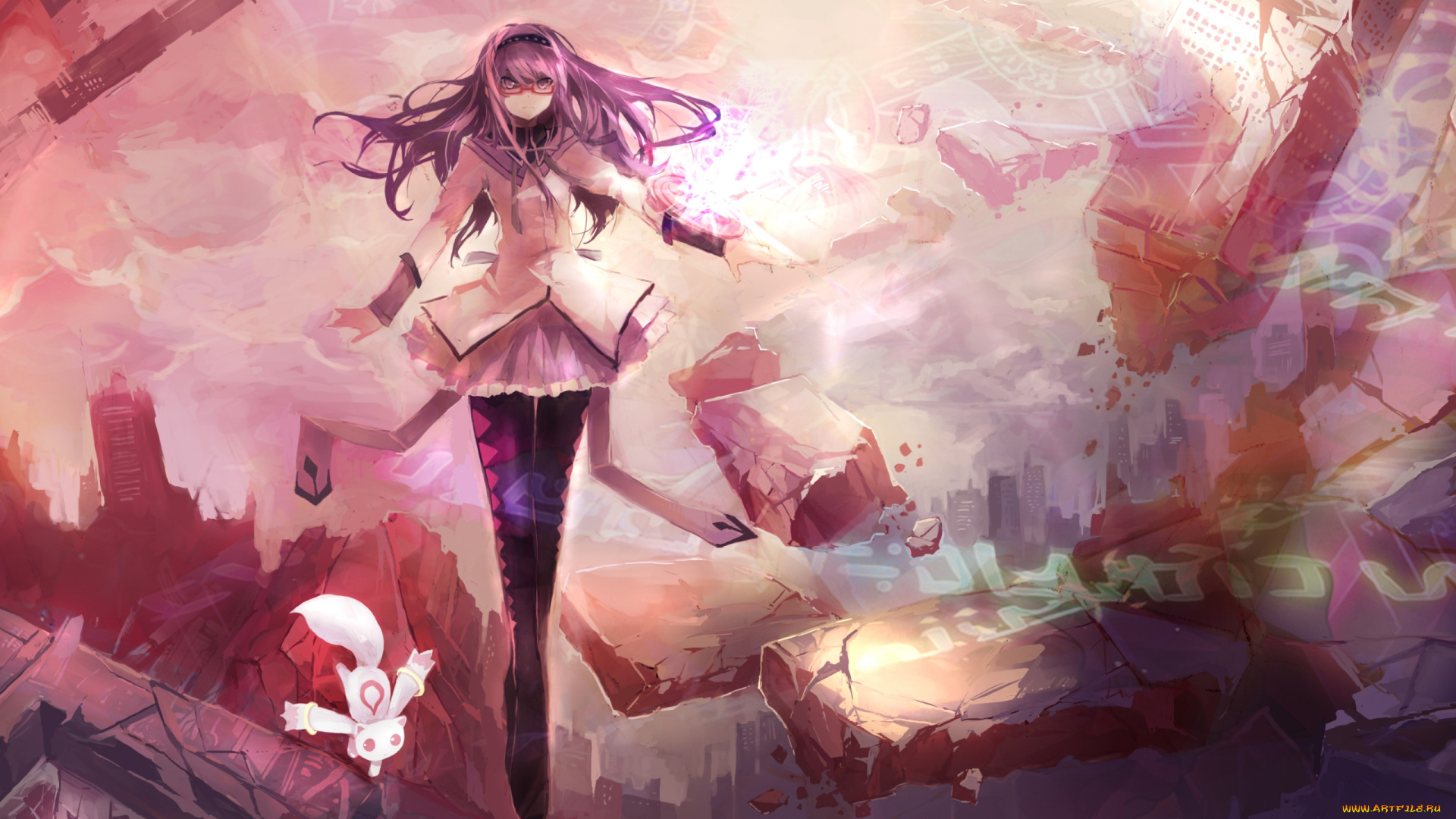 аниме, mahou, shoujo, madoka, magika