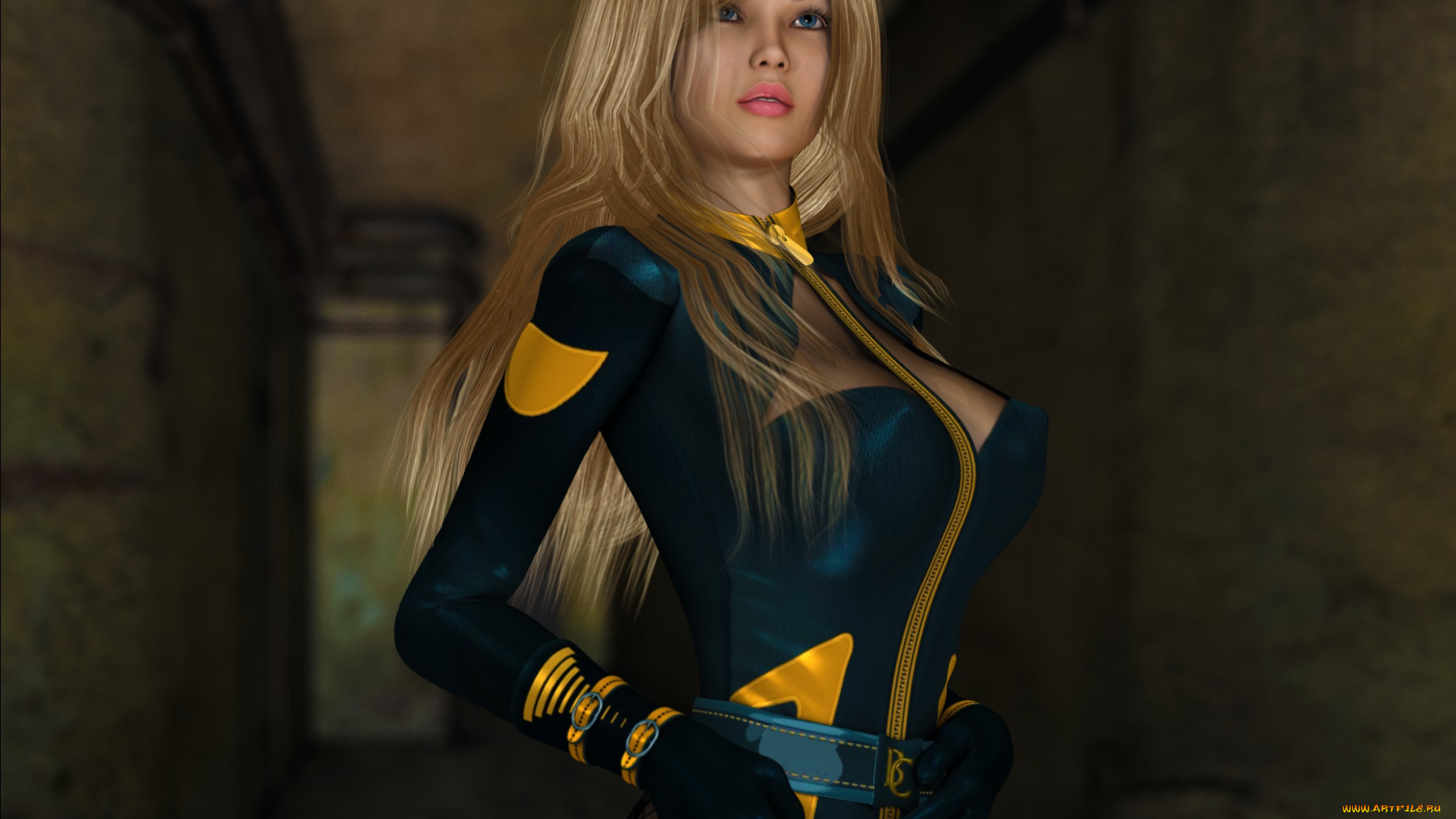 3д, графика, люди, , people, девушка, взгляд, фон