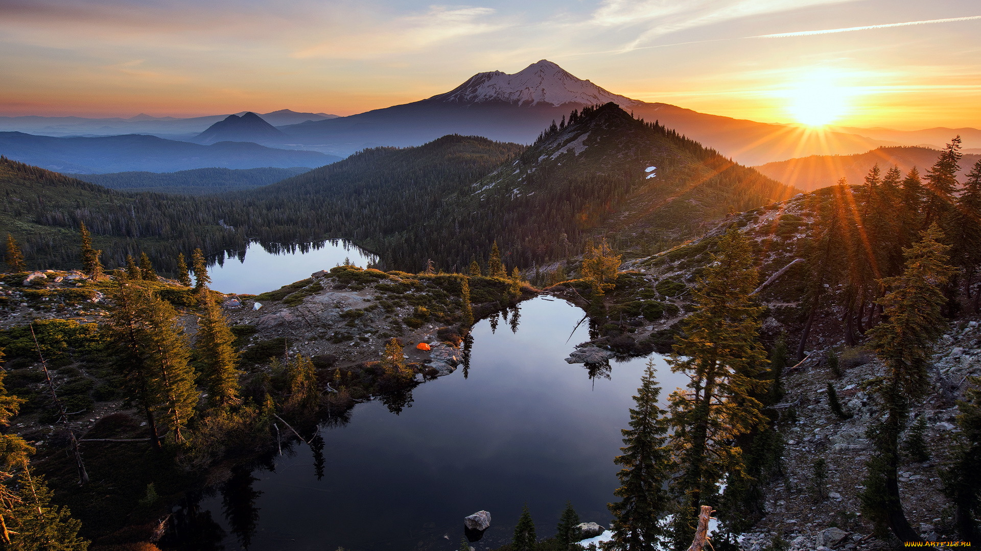 природа, горы, лзера