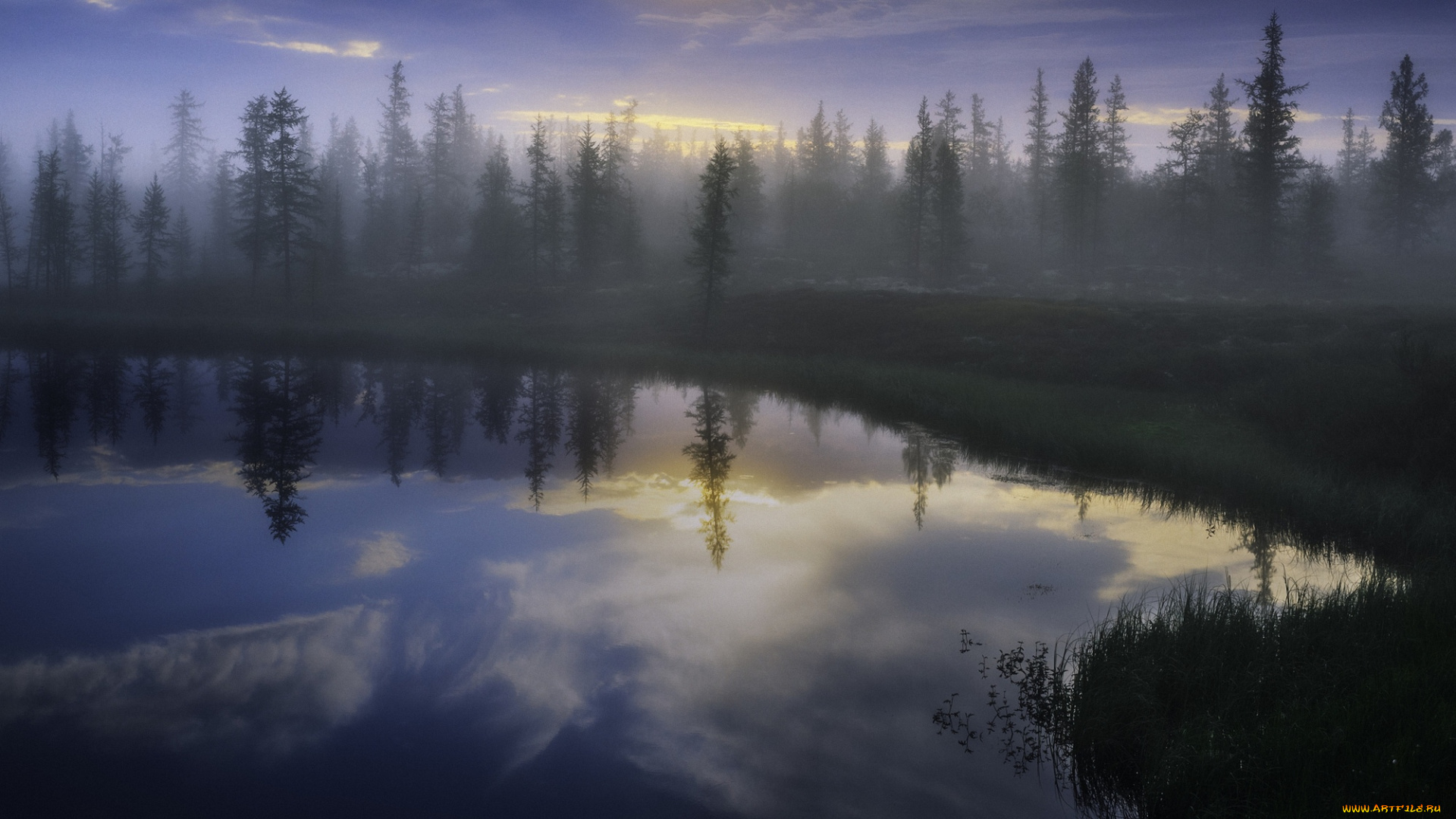 природа, реки, озера, лес, озеро