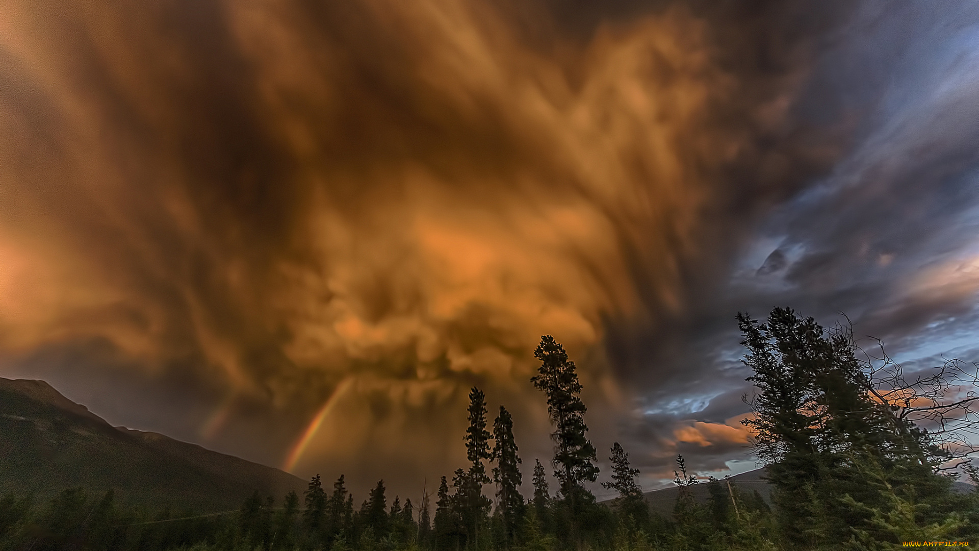 природа, стихия, шторм