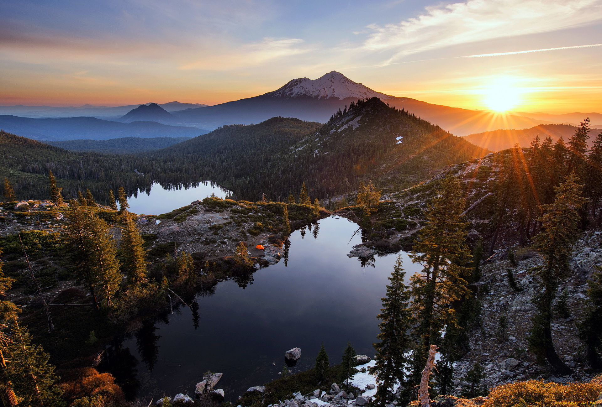 природа, горы, лзера