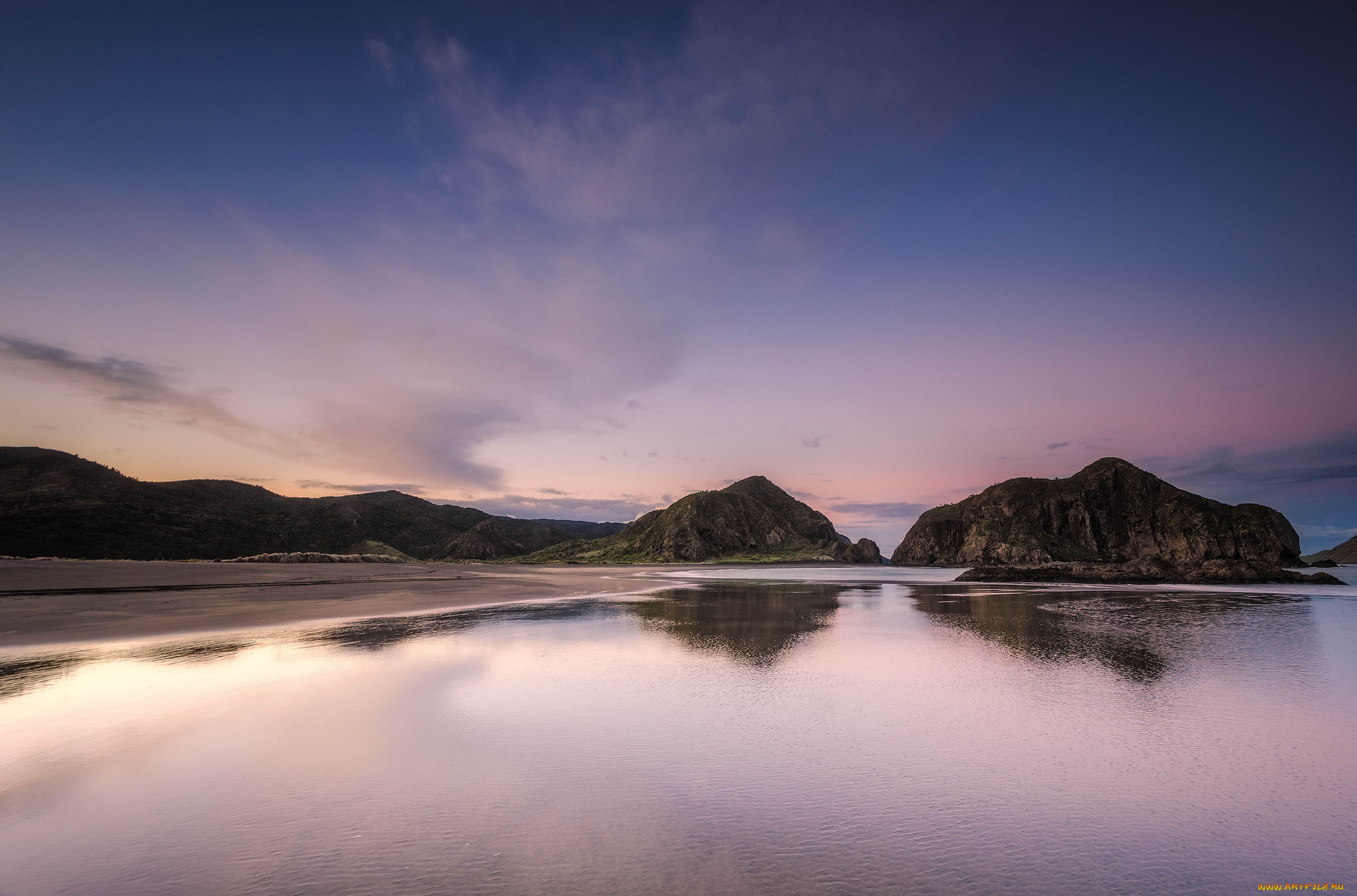 природа, реки, озера, закат, горы, море, пейзаж, пляж