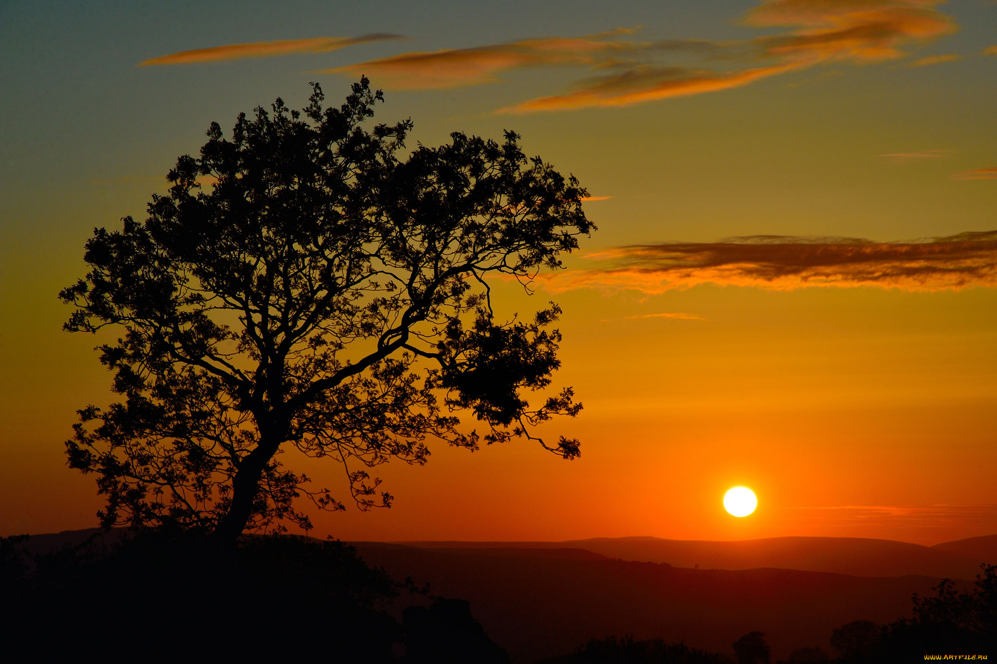 природа, восходы, закаты, рассвет