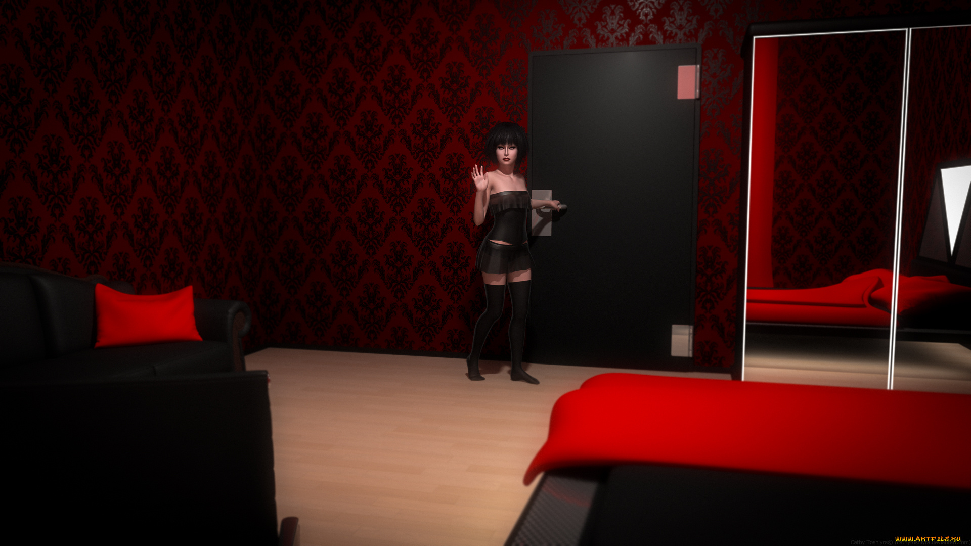 3д, графика, люди, , people, взгляд, девушка, фон