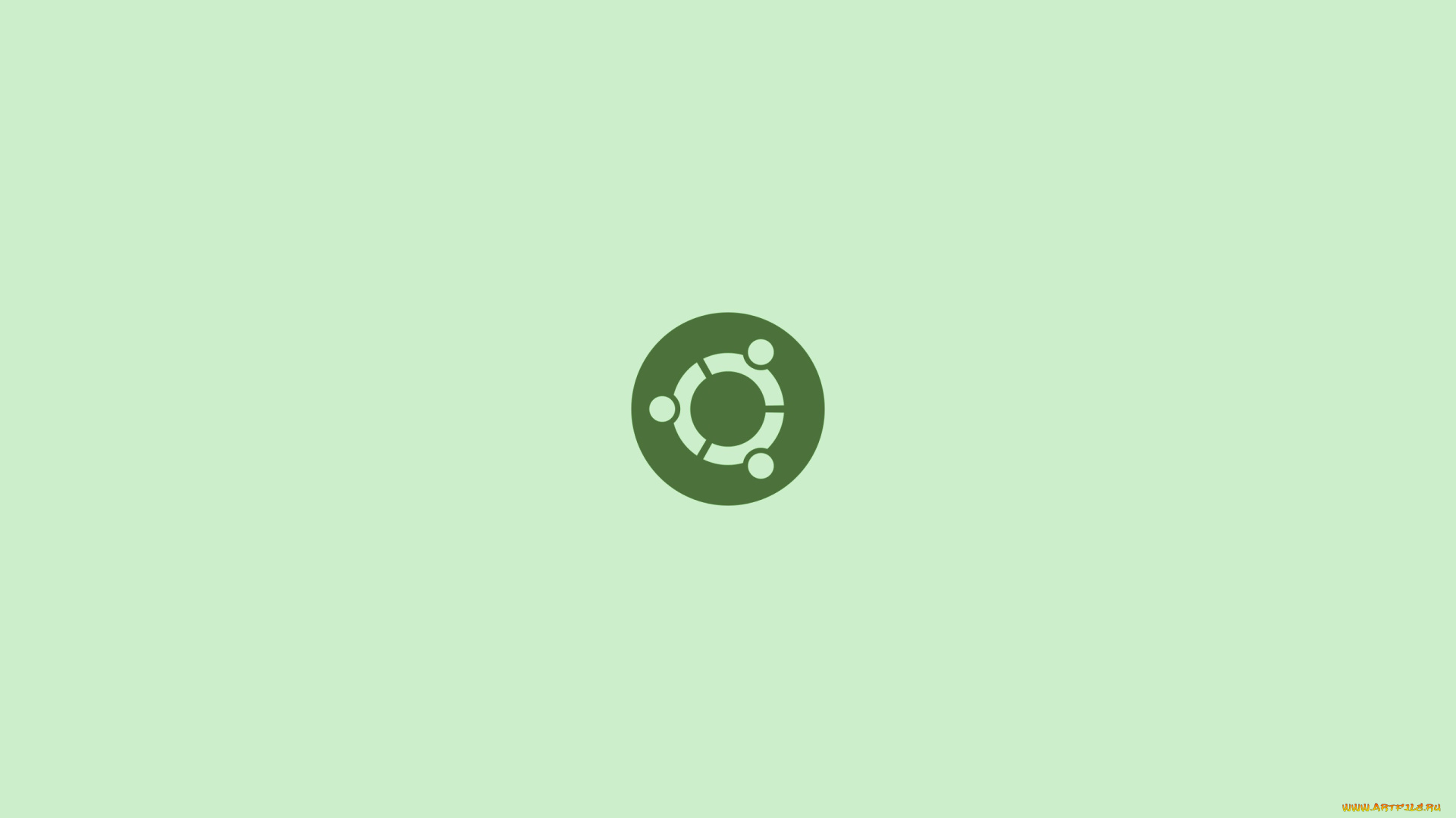 компьютеры, ubuntu, linux, логотип, фон