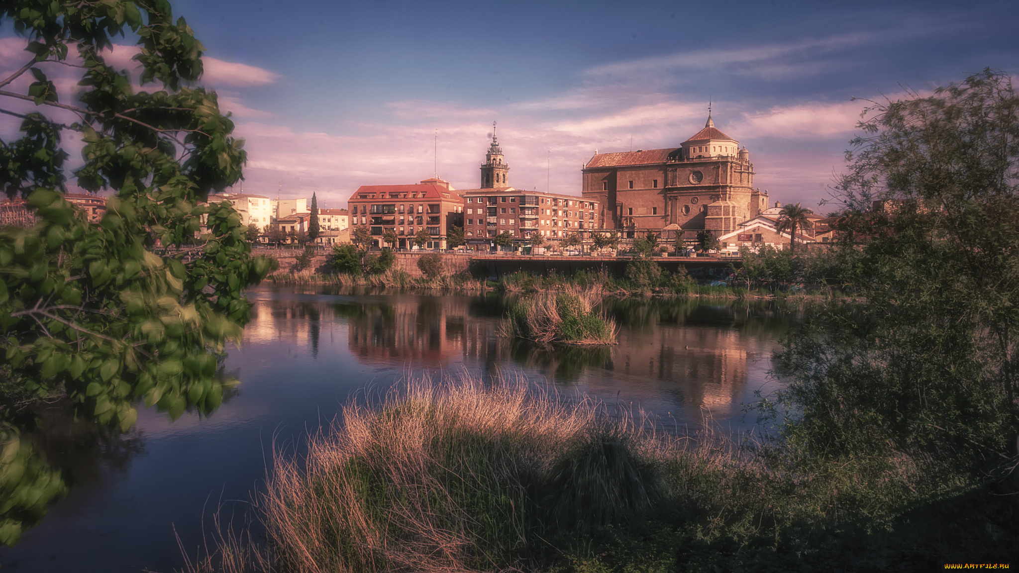 города, -, панорамы, простор