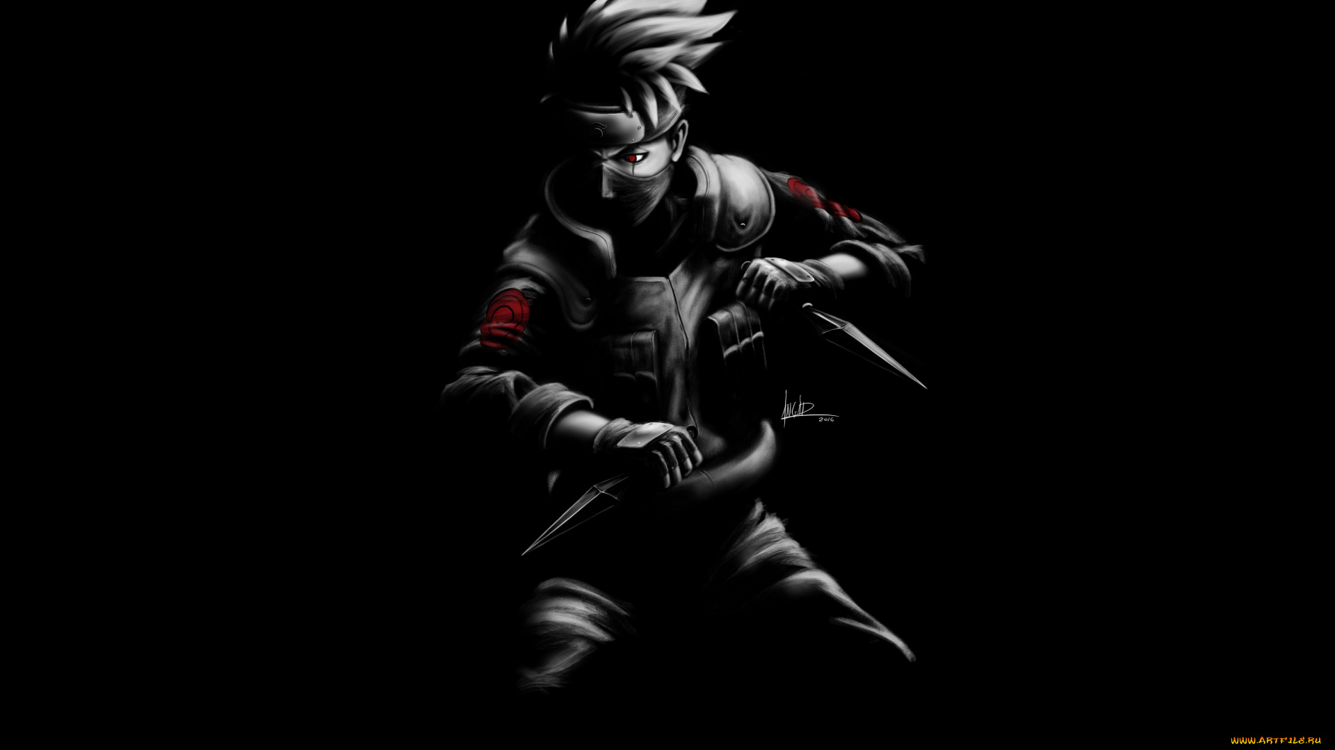 аниме, naruto, какаши, хатаке