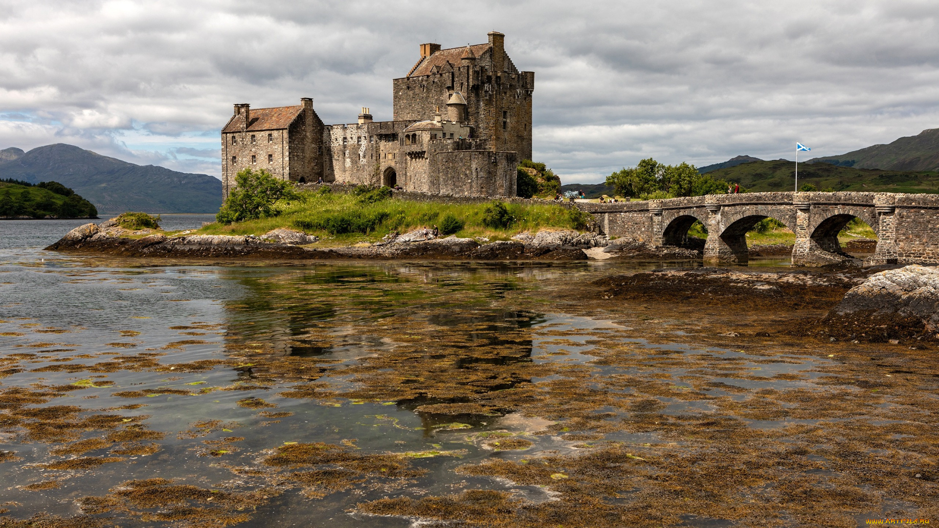 eilean, donan, castle, города, замок, эйлен-донан, , шотландия, eilean, donan, castle
