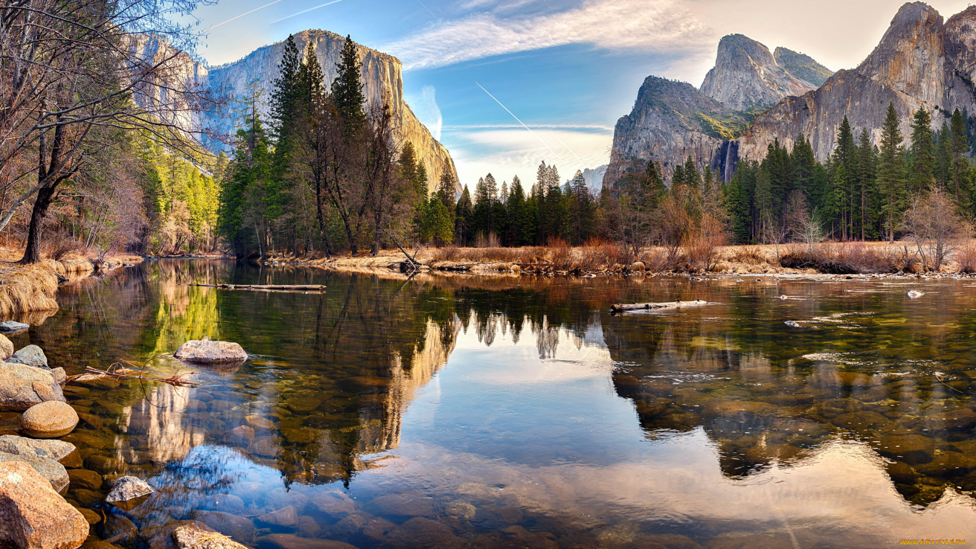 yosemite, national, park, usa, природа, реки, озера, yosemite, national, park