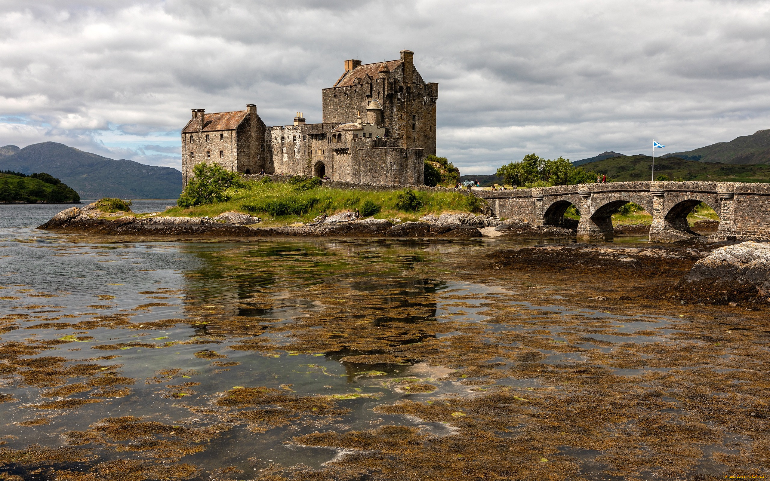 eilean, donan, castle, города, замок, эйлен-донан, , шотландия, eilean, donan, castle