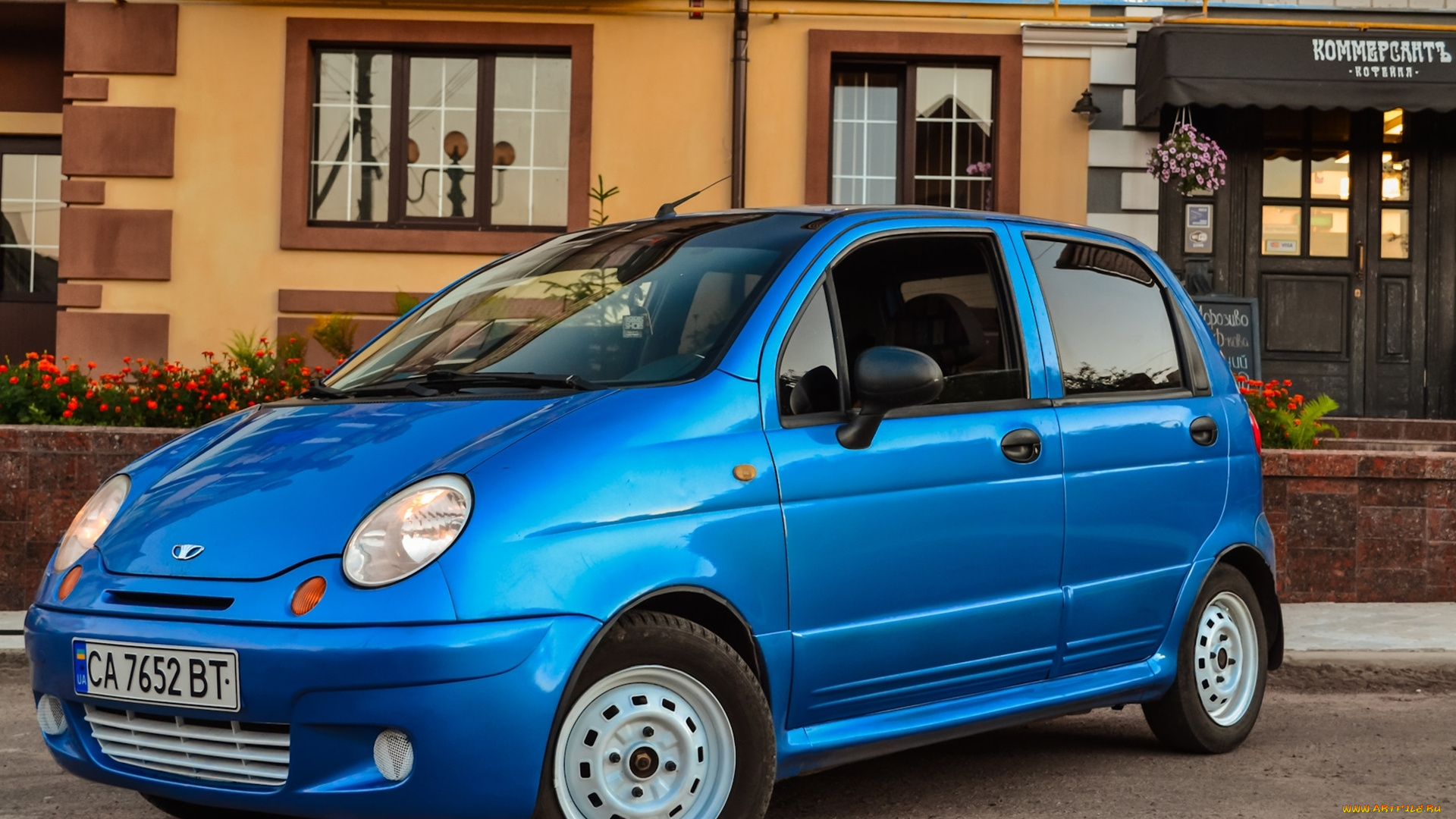 daewoo, matiz, автомобили, daewoo, matiz, автомобиль, синий