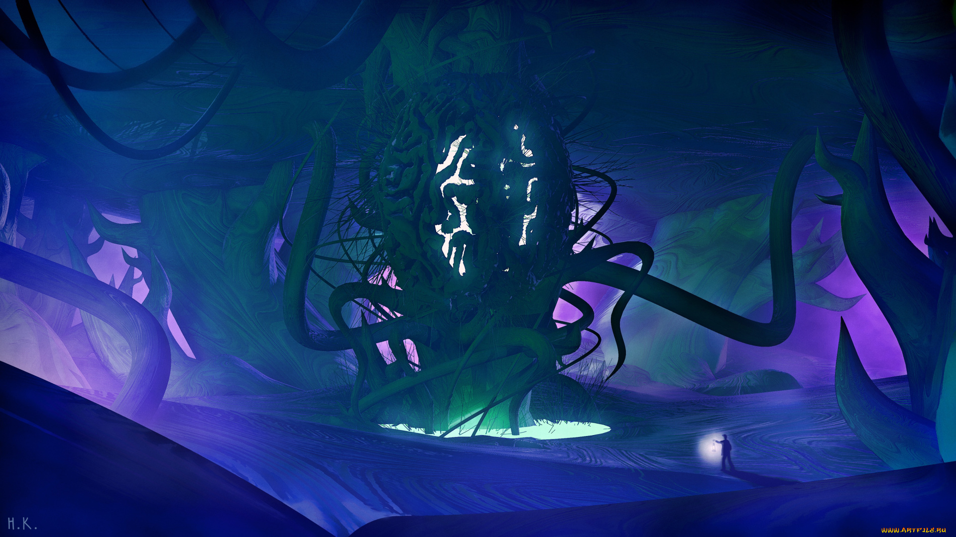 фэнтези, существа, растение