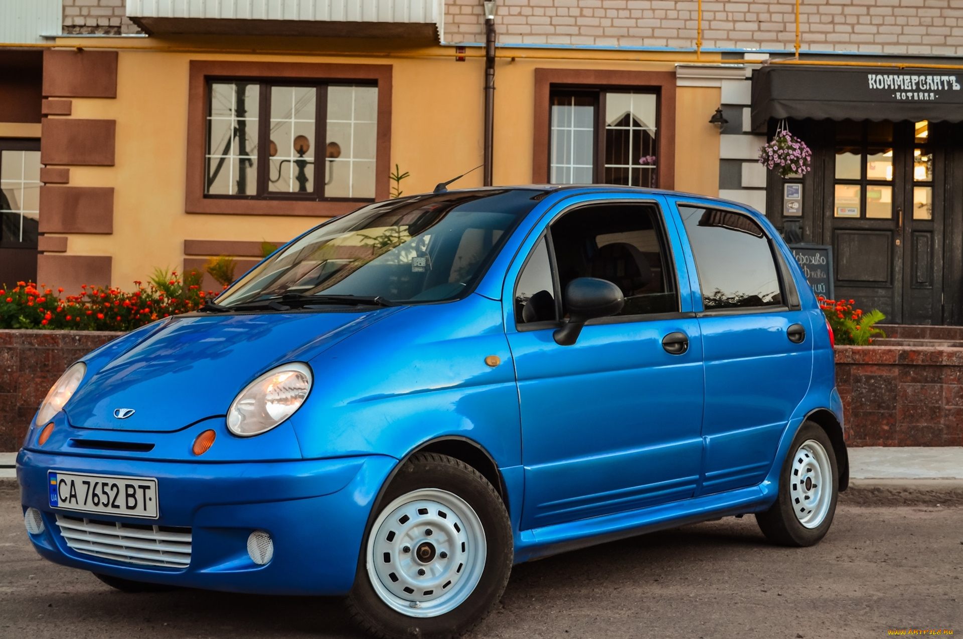 daewoo, matiz, автомобили, daewoo, matiz, автомобиль, синий