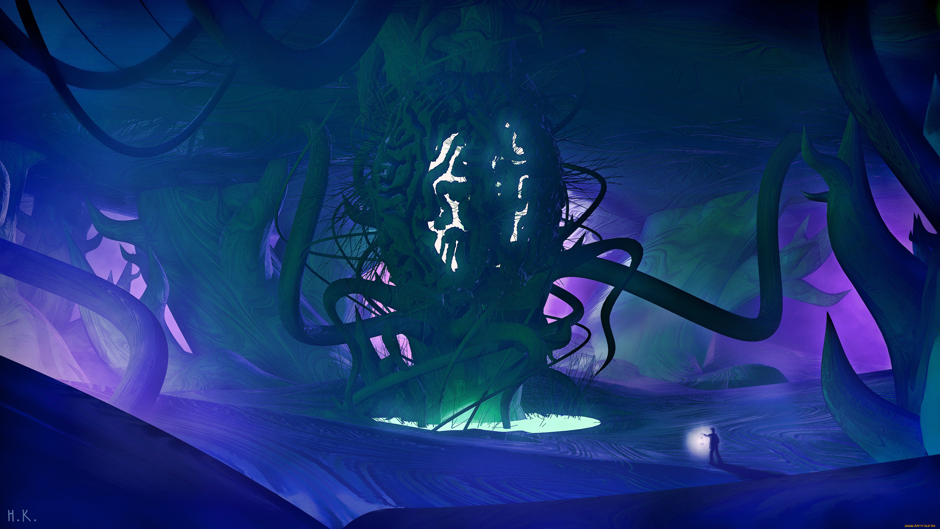 фэнтези, существа, растение