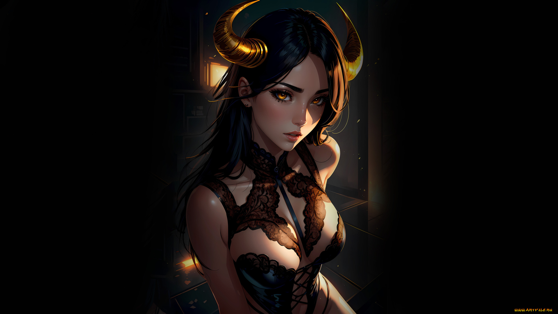 фэнтези, демоны, нейросети, графика, нейроарт, ai, art, нейронные, сети, рисунки, нейро, искусство, девушка, с, рогами