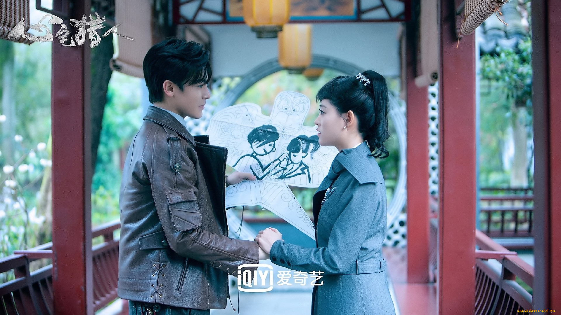 кино, фильмы, psych-hunter, пара, рисунок