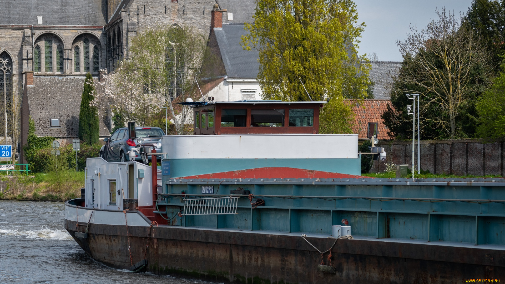 корабли, баржи, речное, судно
